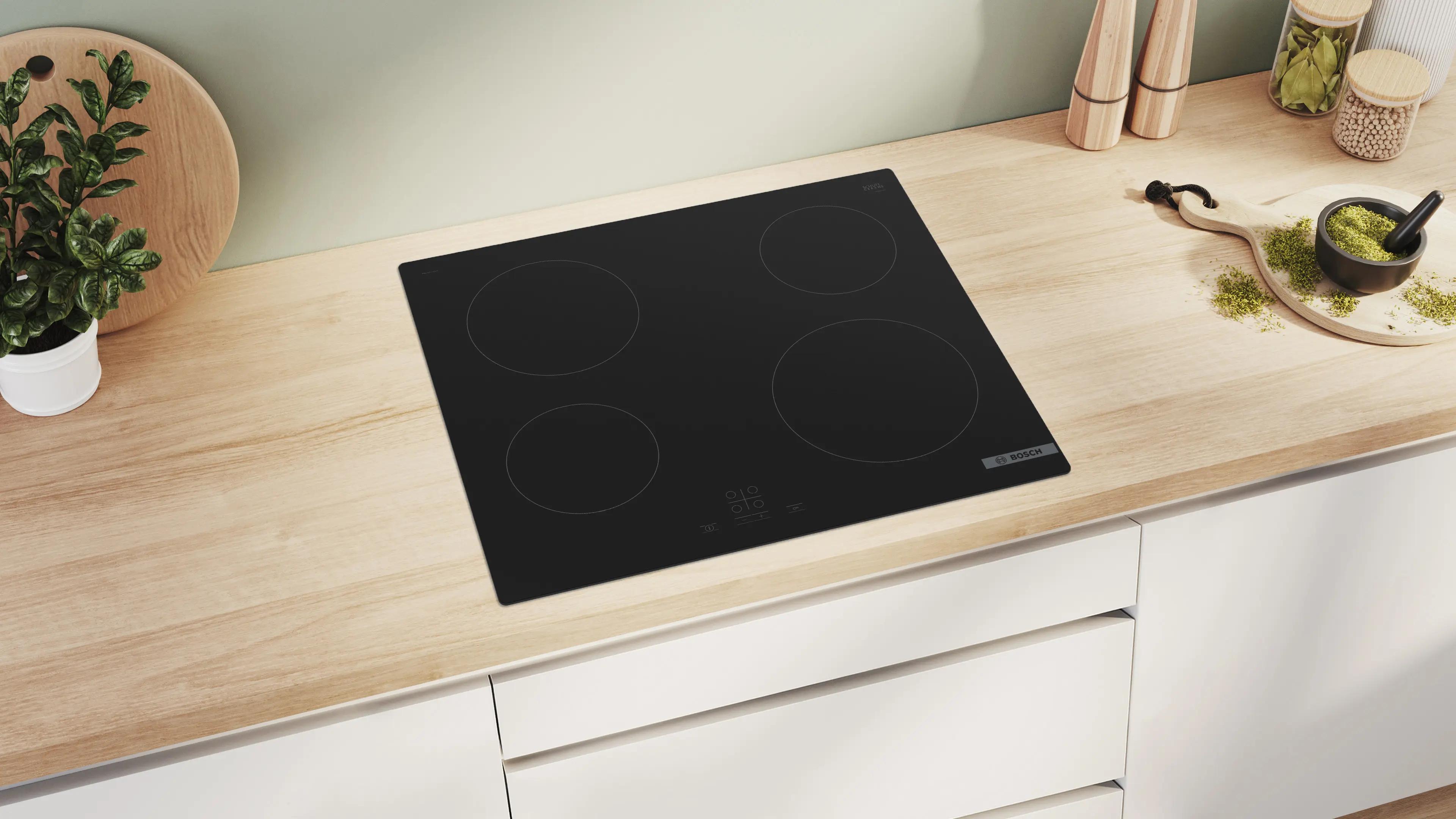 Bosch Serie 4 Elektrikli Ocak 60 cm Çerçevesiz Yüzey PKE611BA2E - görsel 2