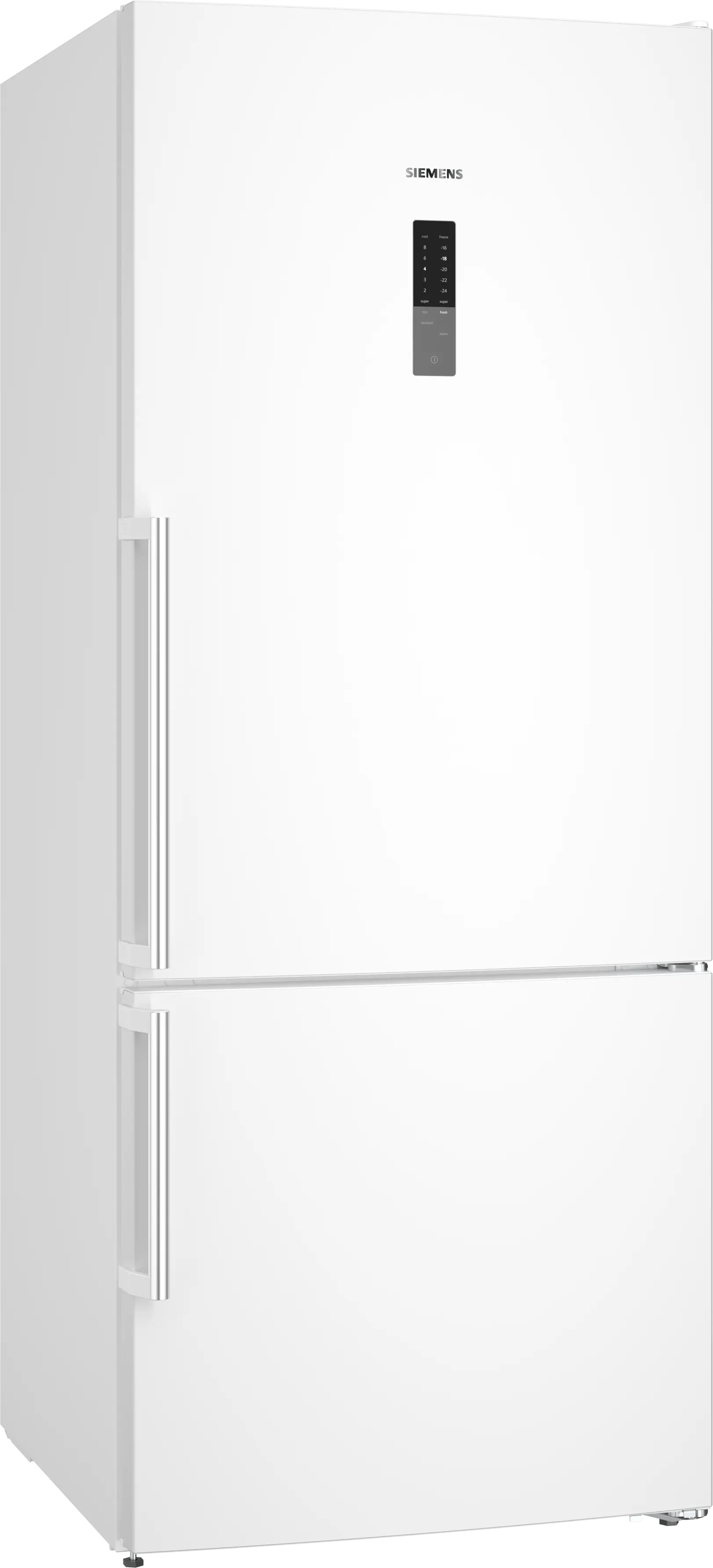 SIEMENS iQ500 Alttan Donduruculu Buzdolabı 186 x 75 cm Beyaz, Total noFrost KG76NCWE0N