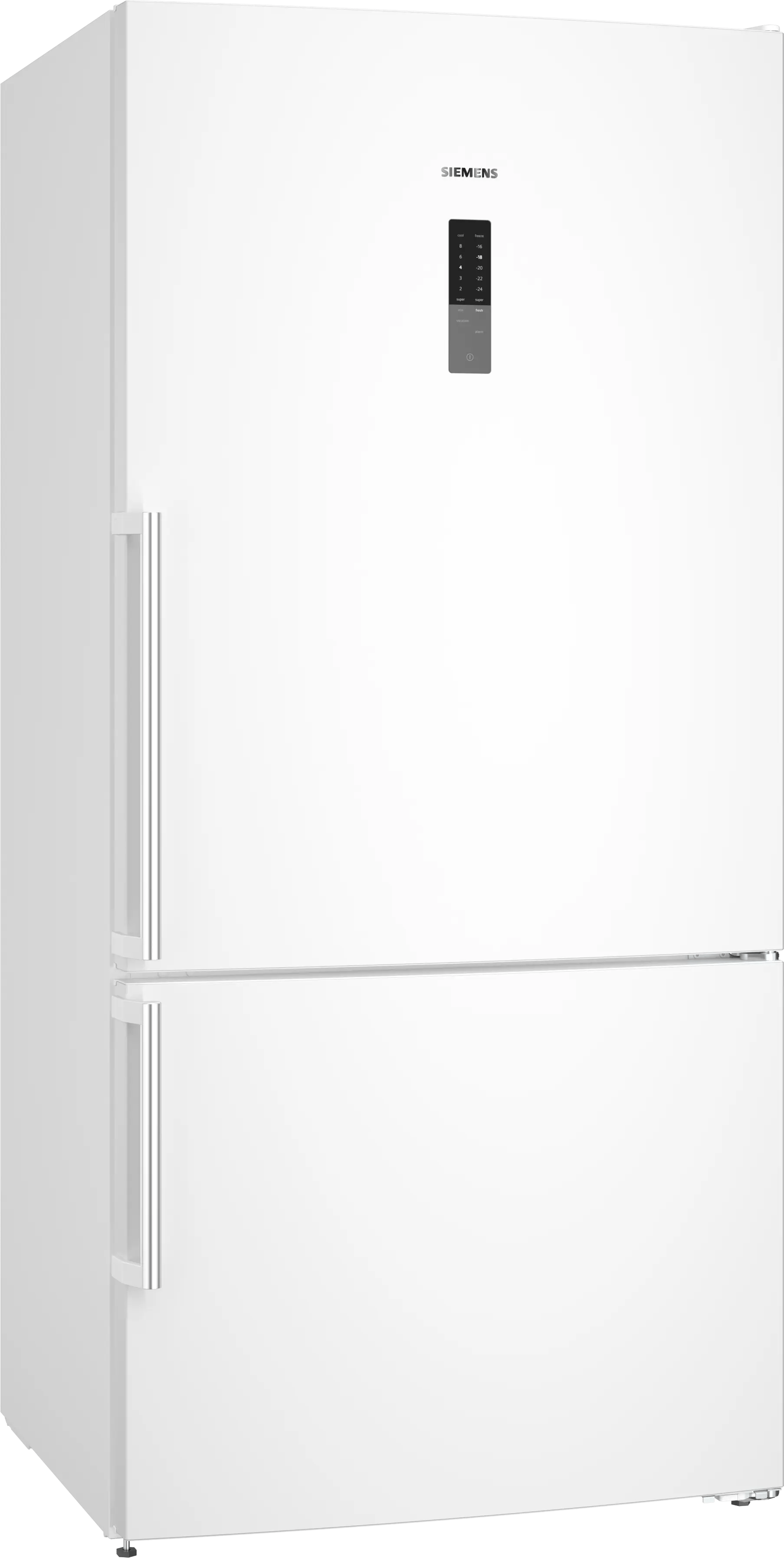 SIEMENS iQ500 Alttan Donduruculu Buzdolabı 186 x 86 cm Beyaz, Total noFrost KG86NCWE0N