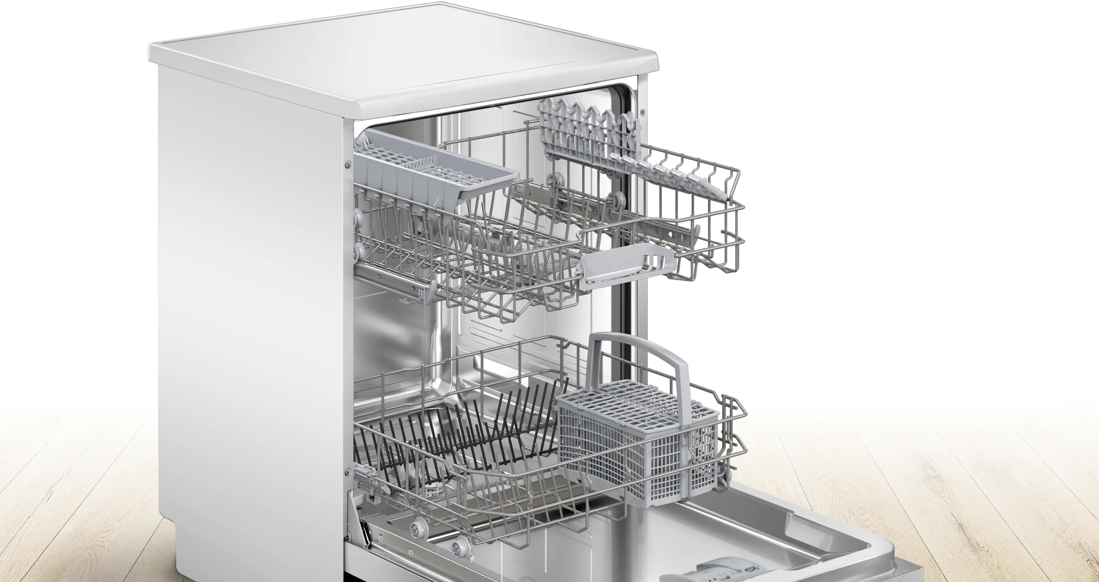 Bosch Serie 2 Solo Bulaşık Makinesi 60 cm Beyaz SMS26W00T, BEYAZ - görsel 3