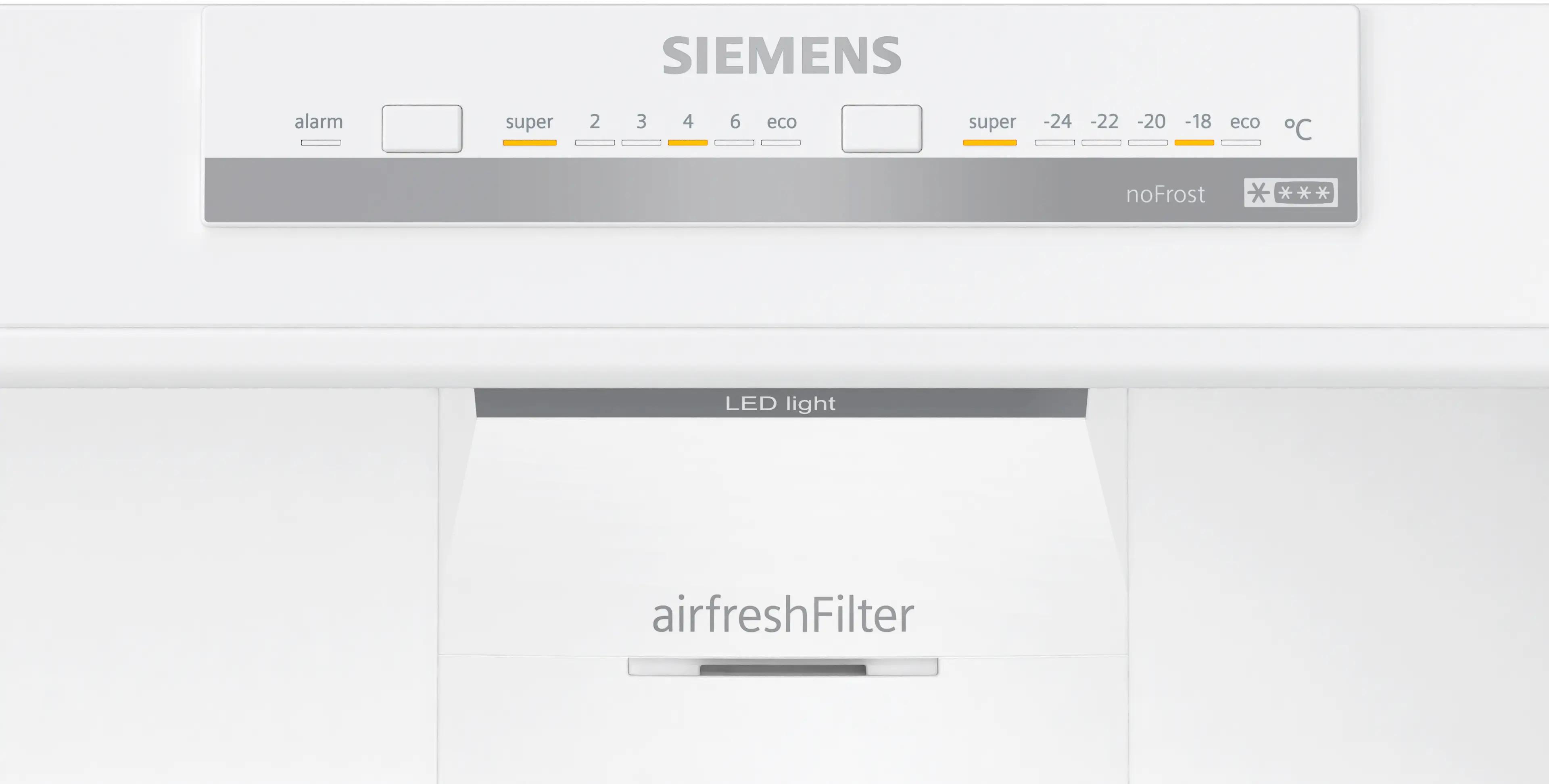 SIEMENS iQ300 Alttan Donduruculu Buzdolabı 186 x 75 cm Paslanmaz çelik KG76NVIE0N - görsel 4