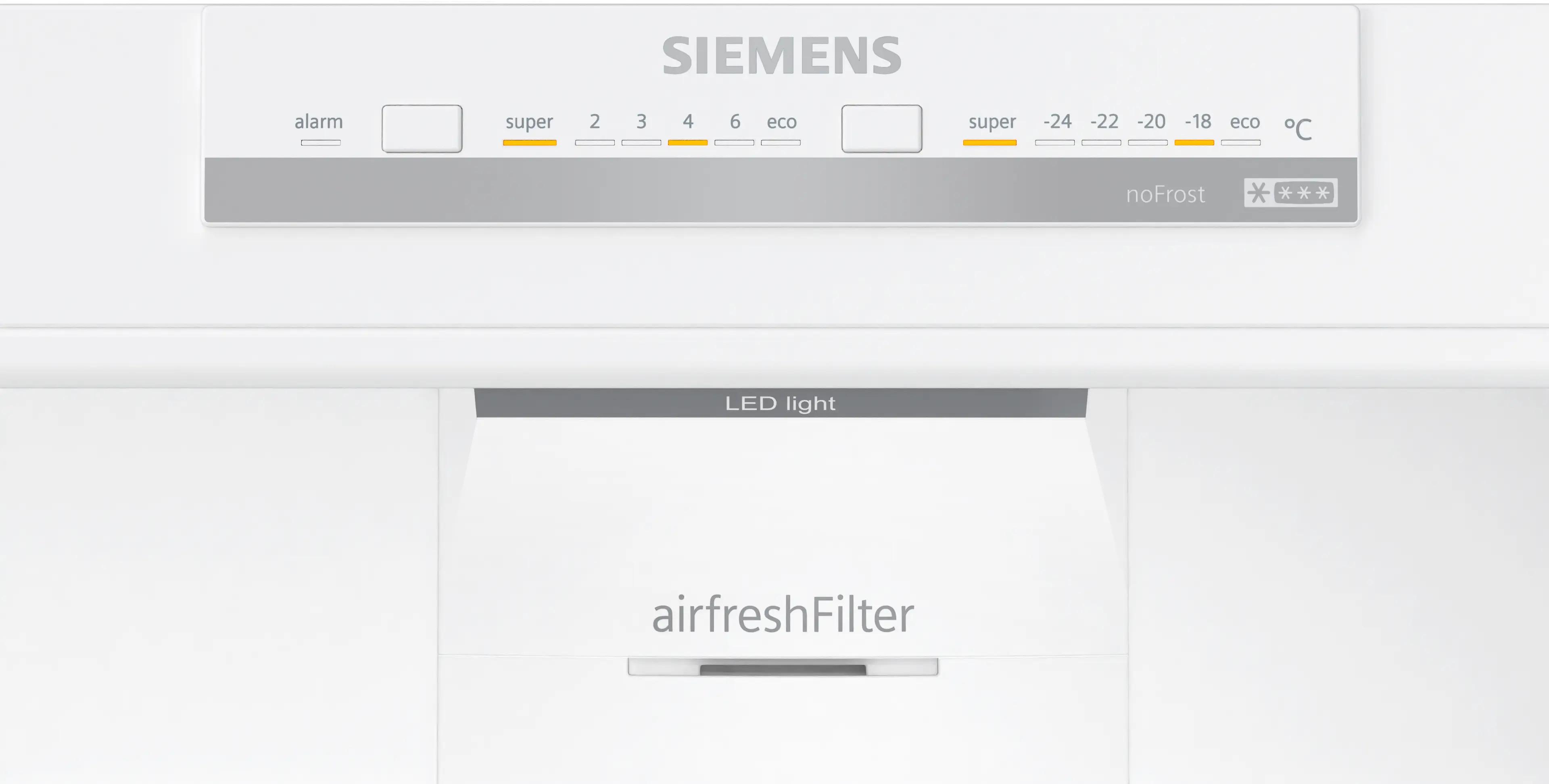 SIEMENS iQ300 Alttan Donduruculu Buzdolabı 186 x 75 cm Beyaz, Total noFrost KG76NVWE0N - görsel 4