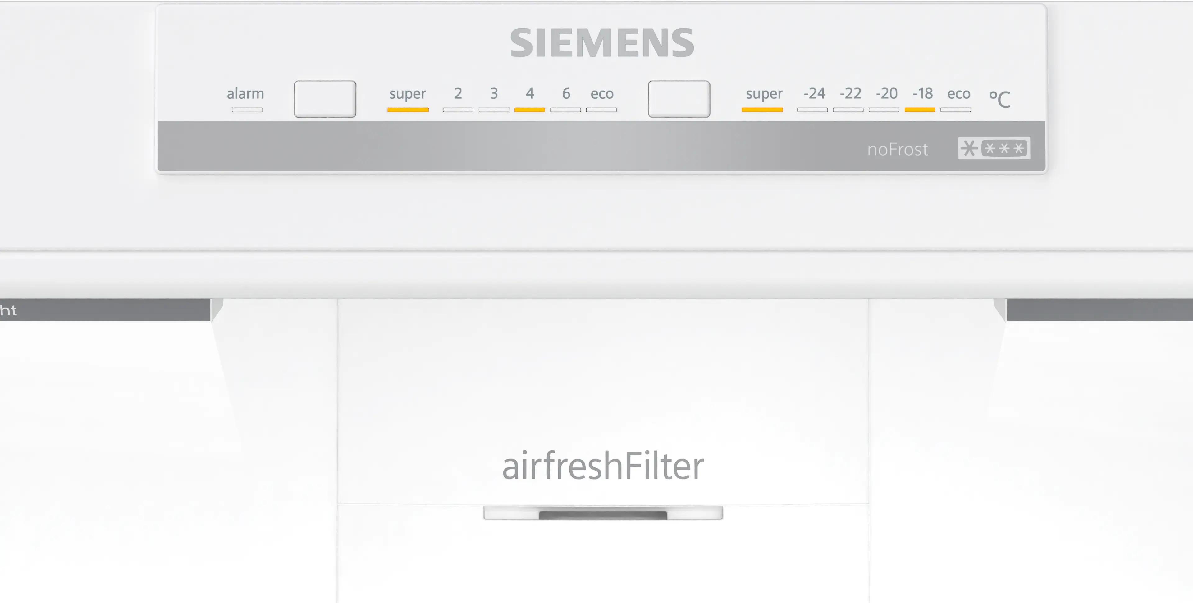 SIEMENS iQ500 Alttan Donduruculu Buzdolabı 186 x 86 cm Beyaz, Total noFrost KG86NVWE0N - görsel 4