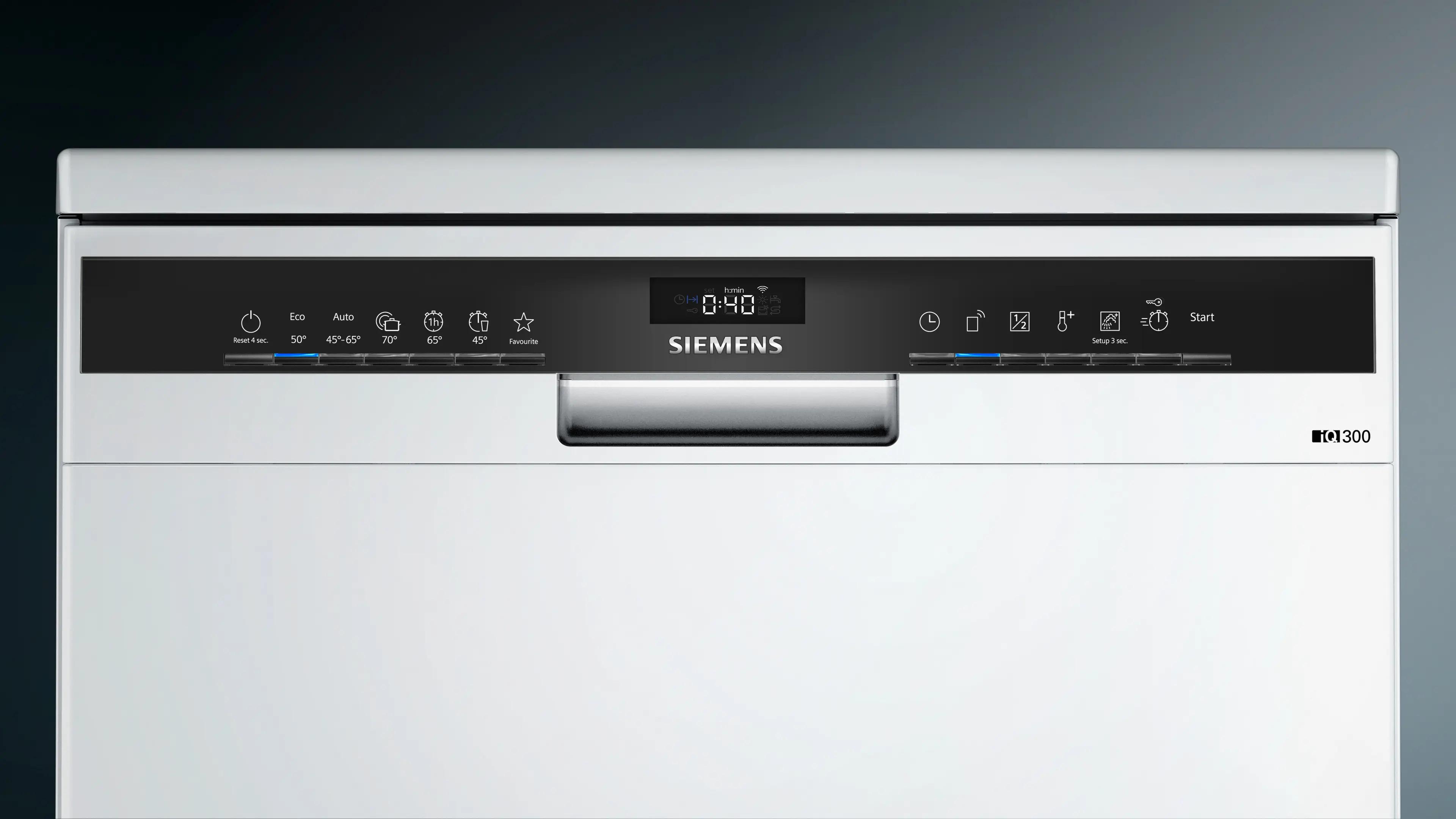 SIEMENS iQ300 Solo Bulaşık Makinesi 60 cm Beyaz SN23IW62MT