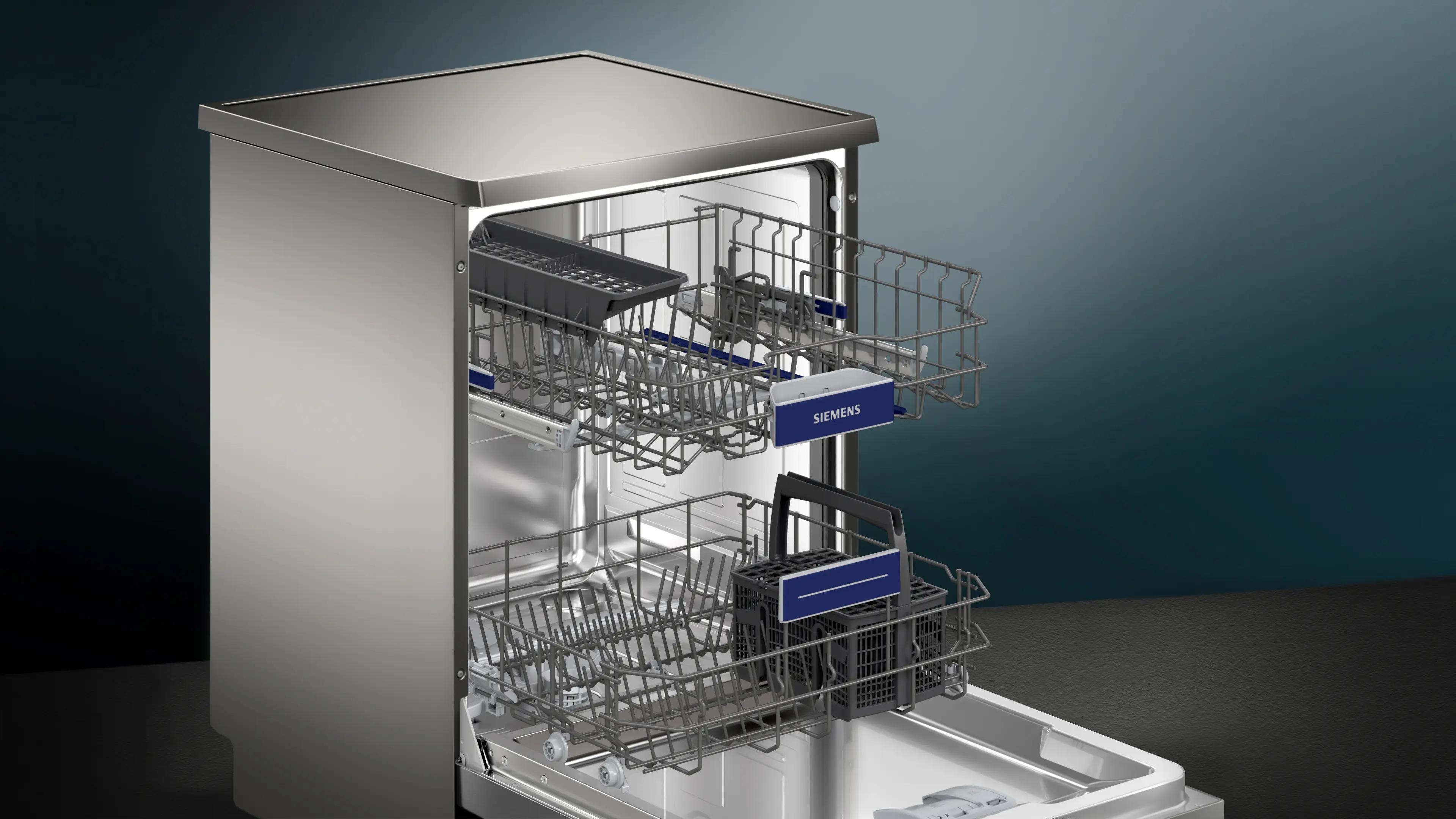 SIEMENS iQ300 Solo Bulaşık Makinesi 60 cm Kolay Temizlenebilir Inox SN23II62KT - görsel 3