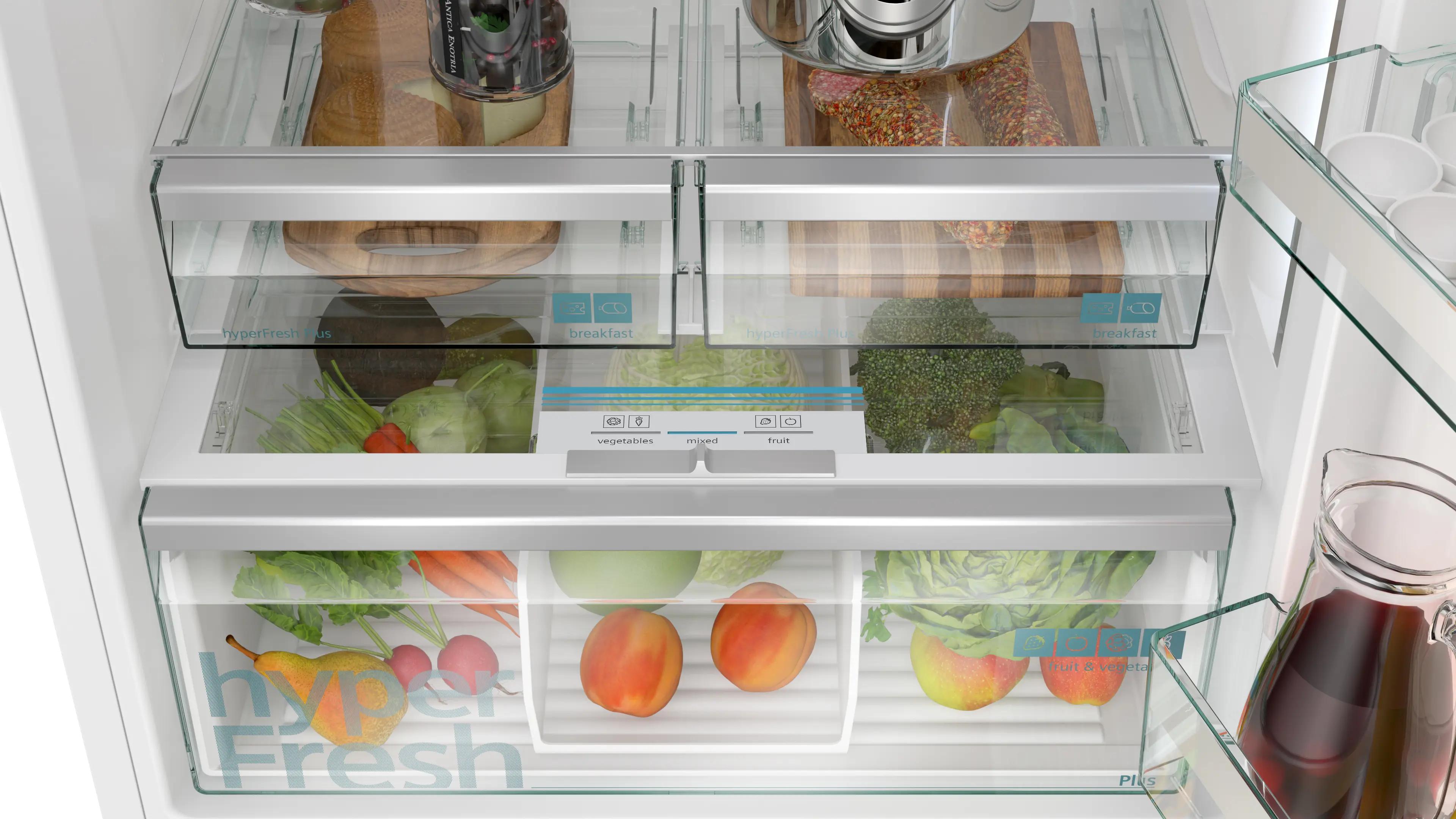 SIEMENS iQ700 Alttan Donduruculu Buzdolabı 186 x 75 cm Beyaz, Total noFrost KG76PAWC0N - görsel 4