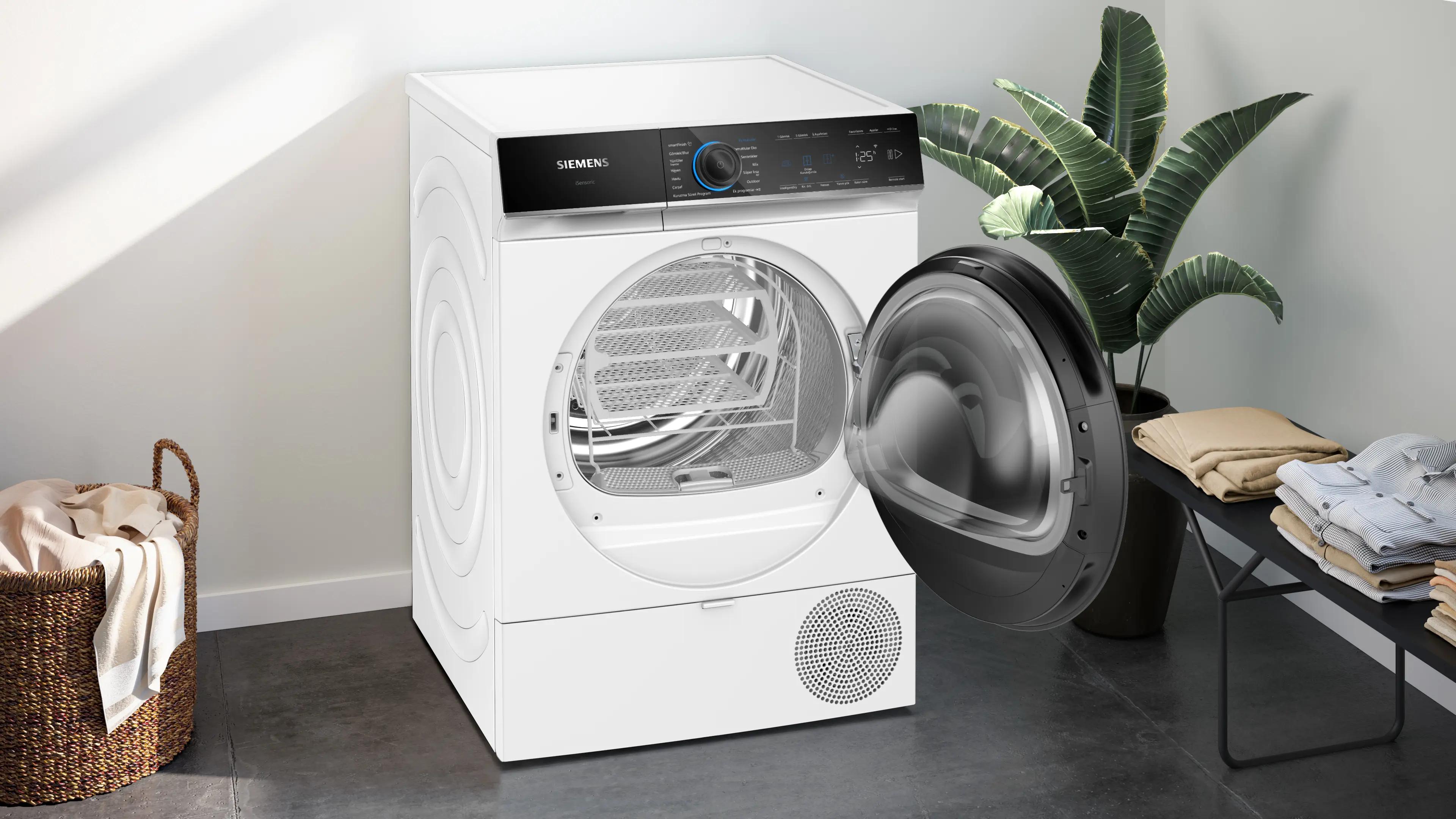 SIEMENS iQ700 Isı Pompalı Kurutma Makinesi 9 kg WQ45B2A0TR - görsel 4