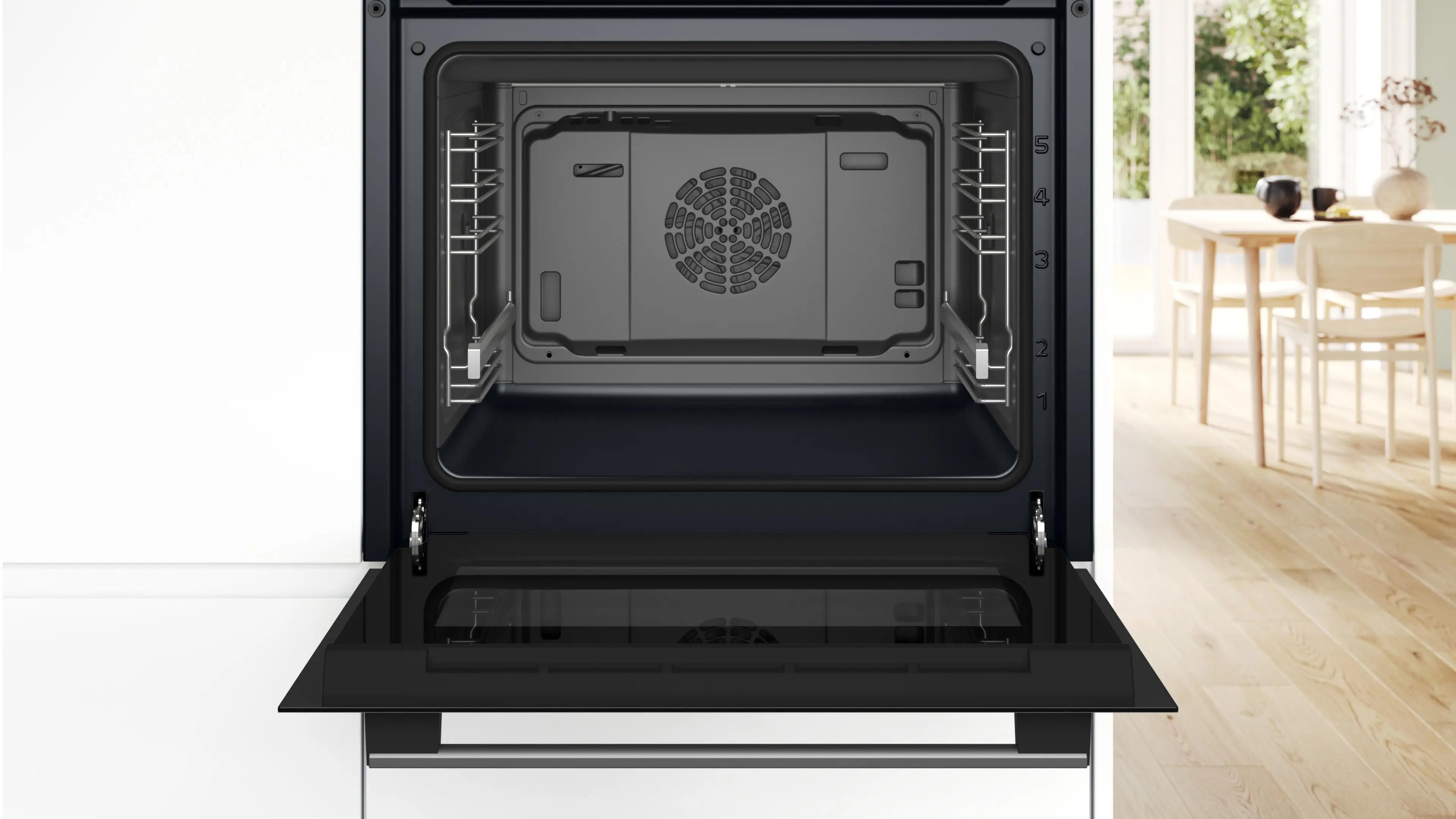 Bosch Serie 6 Ankastre Fırın 60 x 60 cm Siyah HBJ559EB6T - görsel 2