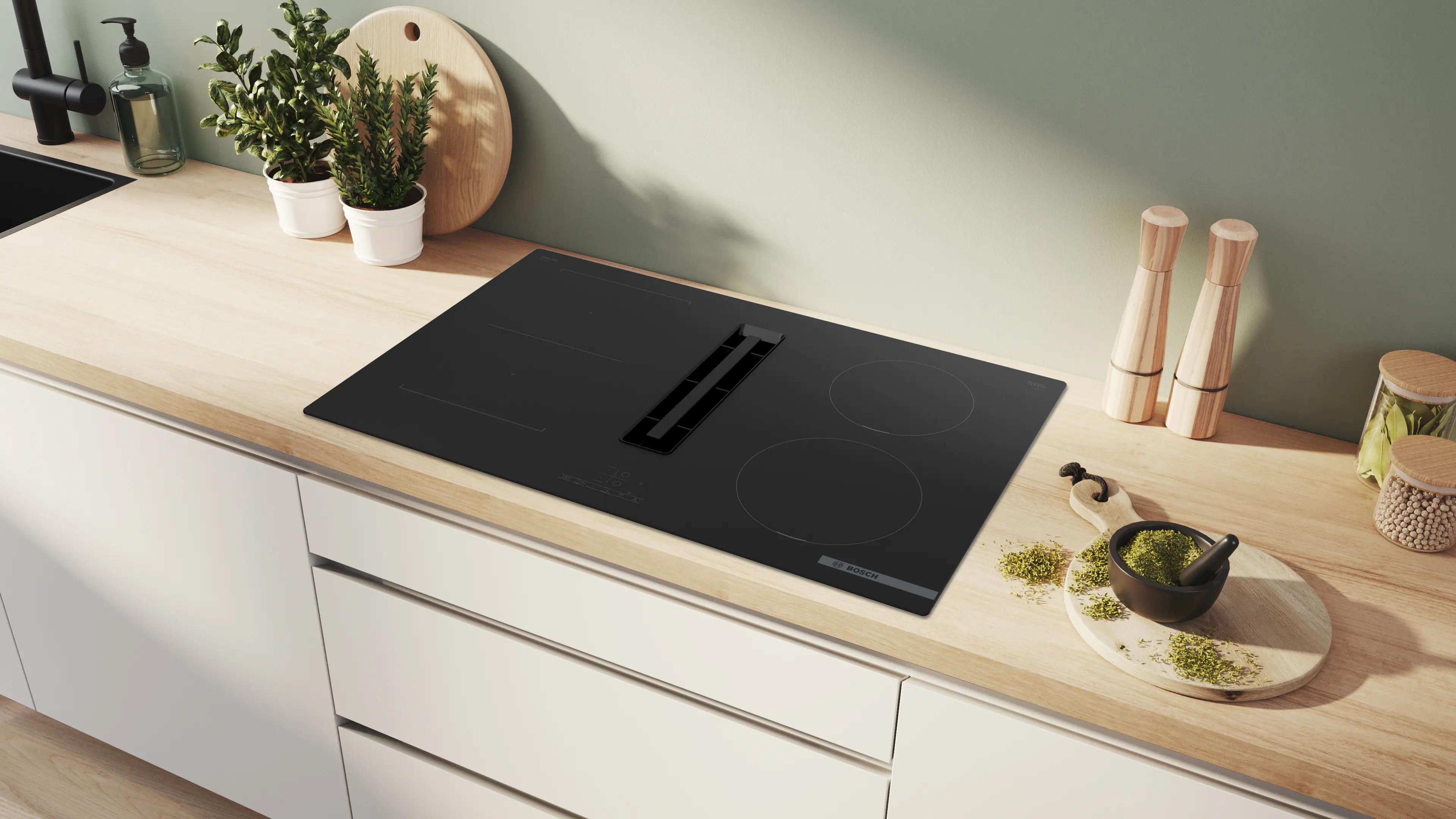 Bosch Serie 4 Davlumbaz Entegreli İndüksiyon Ocak,, 80 cm Çerçevesiz Yüzey PVS811B16E - görsel 4