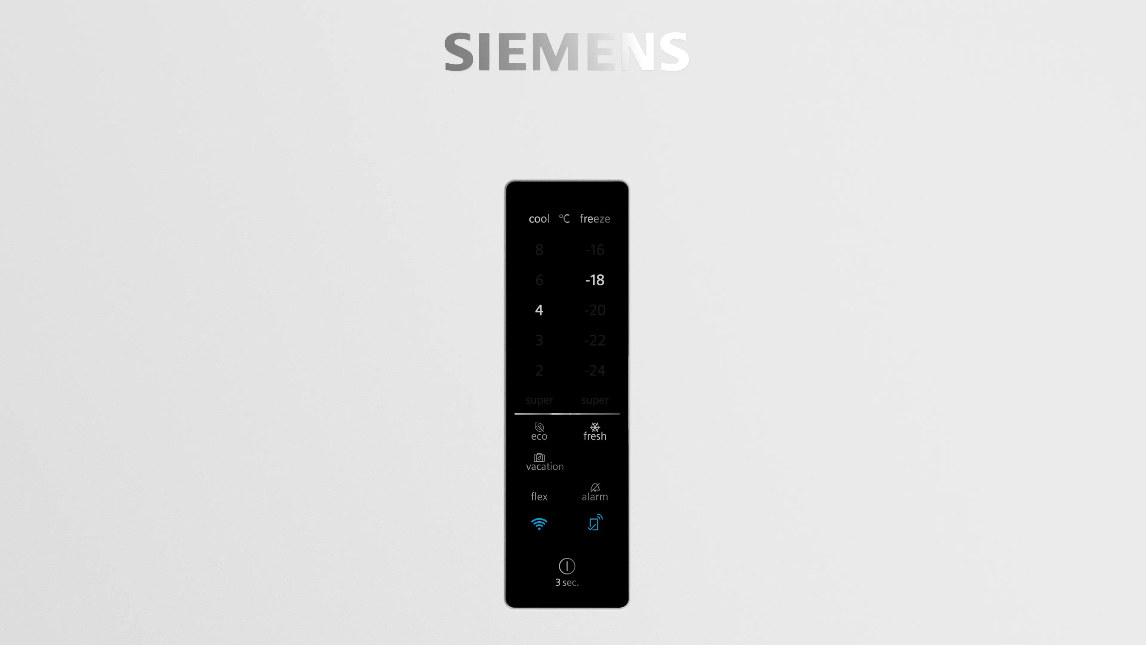 SIEMENS iQ700 Alttan Donduruculu Buzdolabı 186 x 86 cm Beyaz, Total noFrost KG86PFWC0N - görsel 5