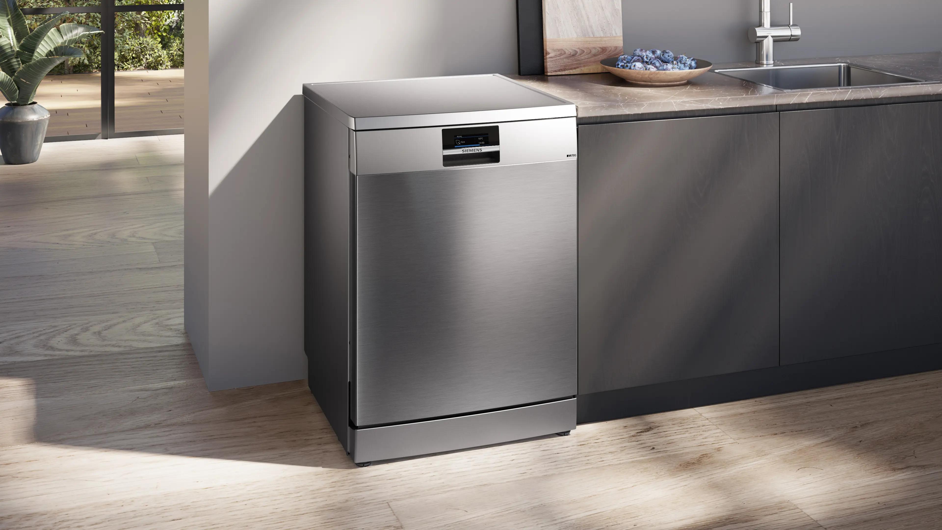 SIEMENS iQ700 Solo Bulaşık Makinesi 60 cm Kolay Temizlenebilir Inox SN27YI82DT - görsel 5