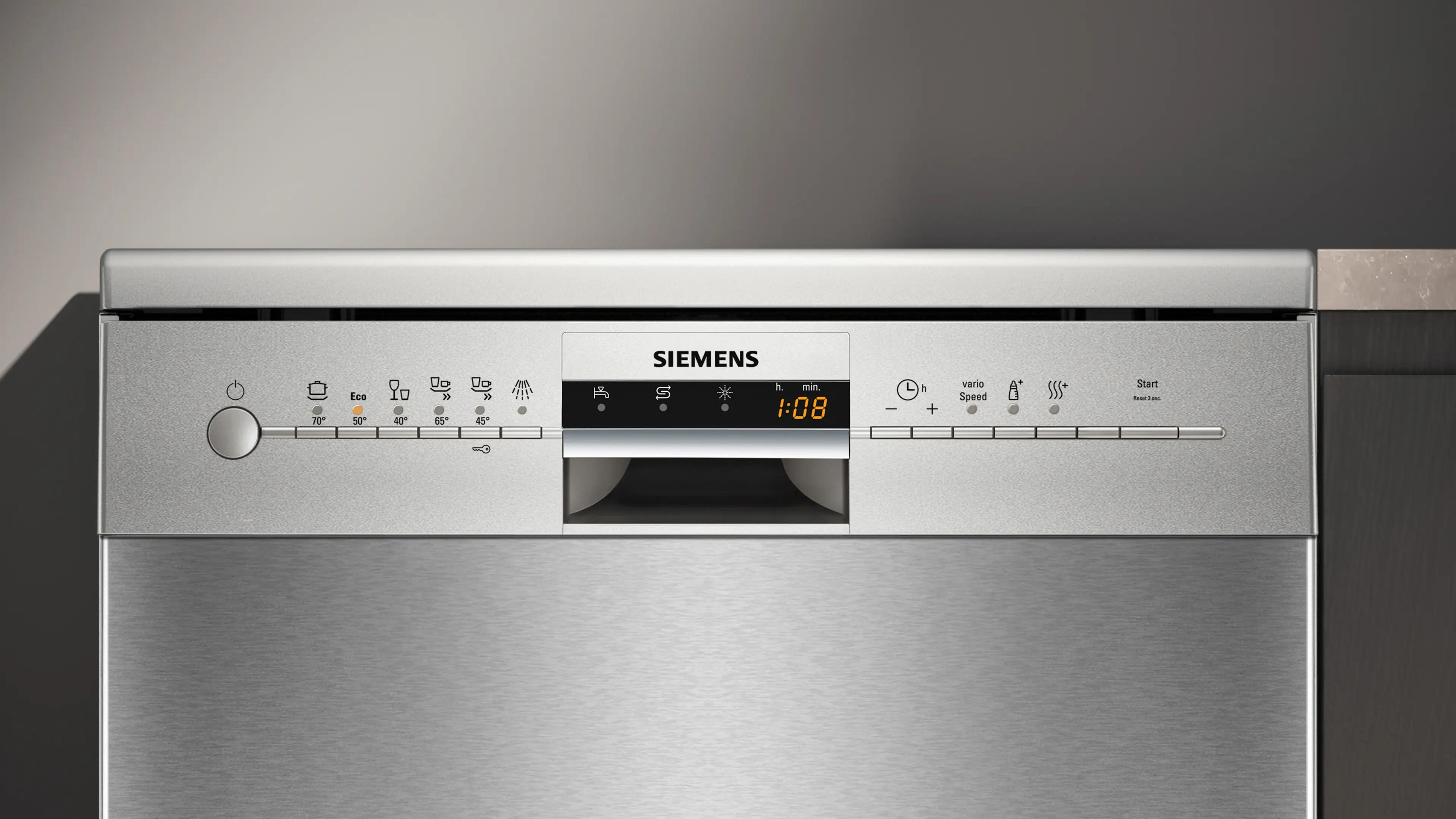 SIEMENS iQ100 Solo Bulaşık Makinesi 60 cm Kolay Temizlenebilir Inox SN216I00DT - görsel 2