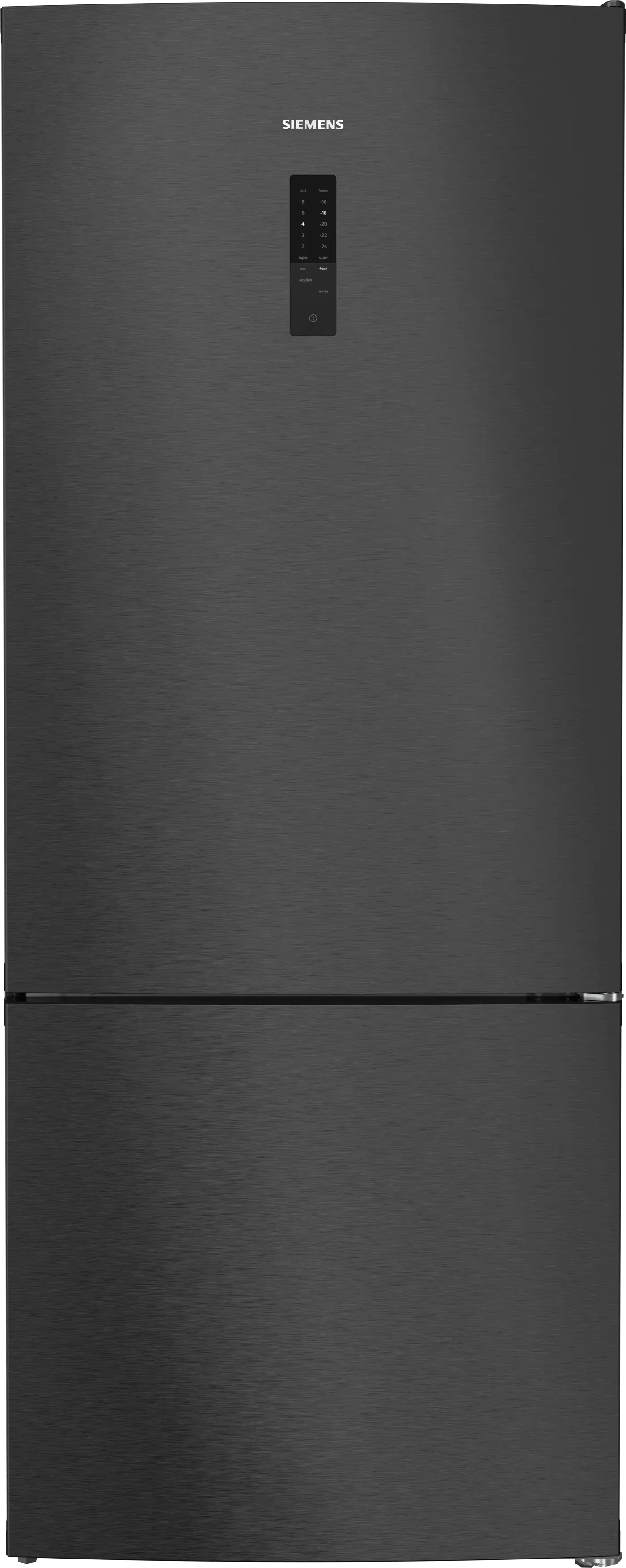 SIEMENS iQ500 Alttan Donduruculu Buzdolabı 186 x 75 cm BlackSteel KG76NCXE0N
