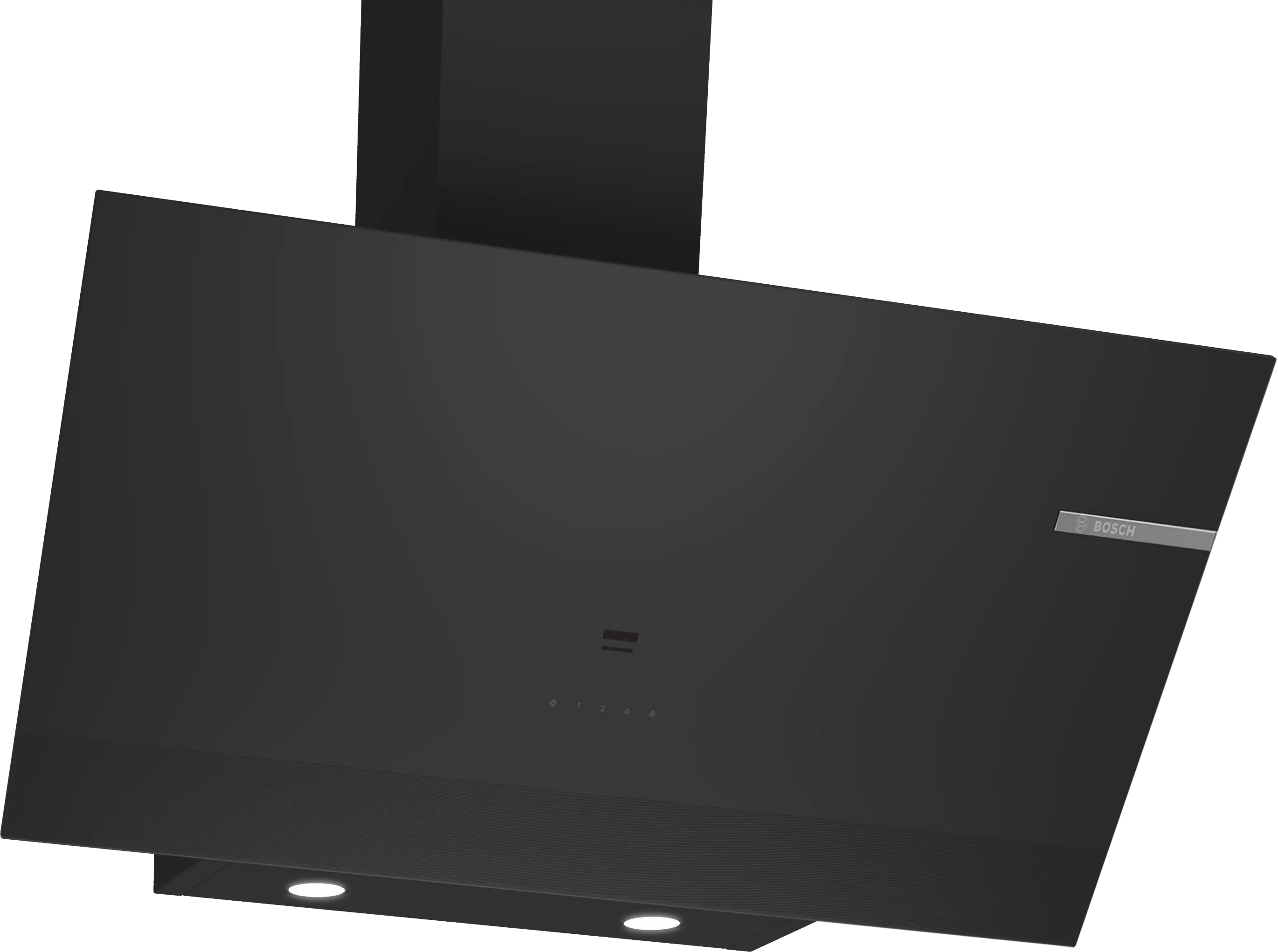 Bosch Serie 6 Duvar Tipi Davlumbaz 90 cm Siyah Cam, Siyah DWK97PJ60T