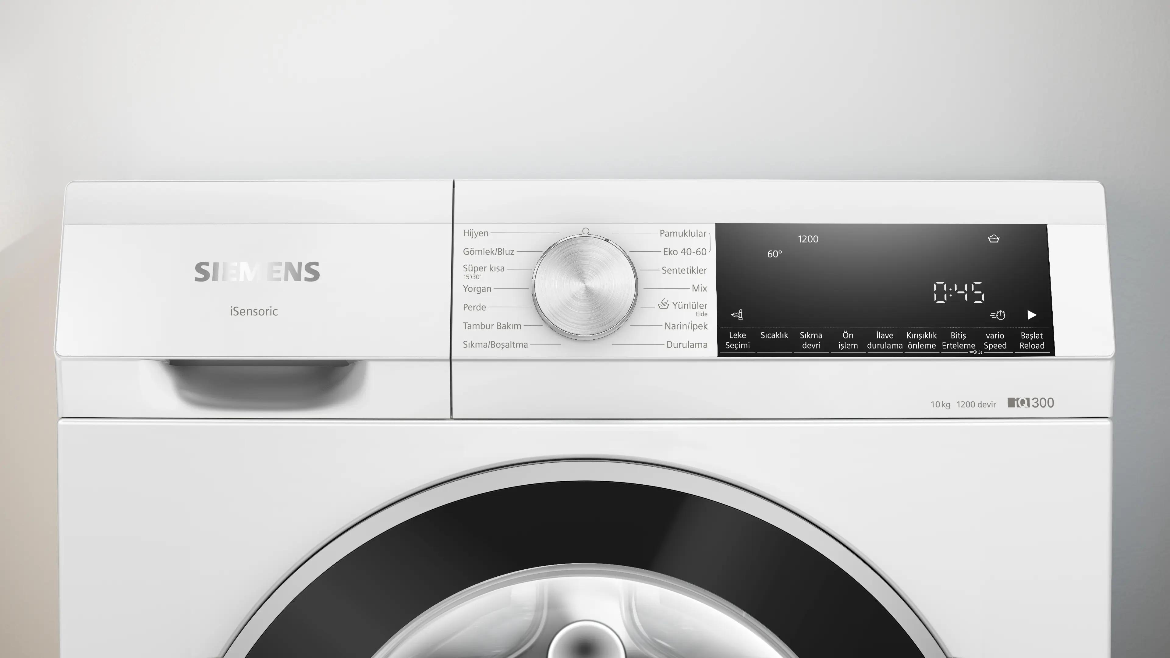 SIEMENS iQ300 Çamaşır Makinesi 10 kg maks. 1200 dev./dak. WG52A202TR - görsel 2