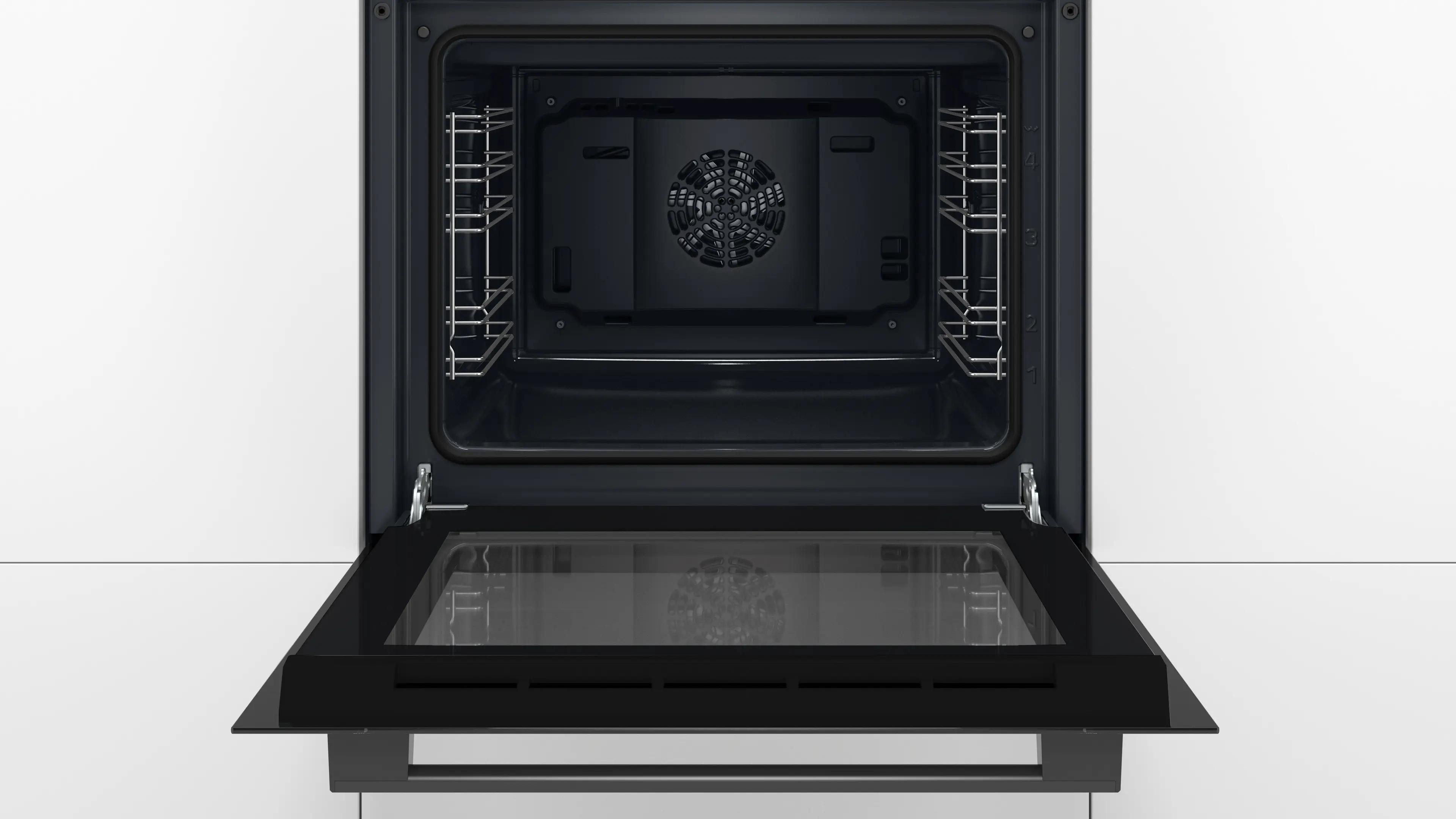 Bosch Serie 2 Ankastre Fırın 60 x 60 cm Siyah HBF512BB1T - görsel 2