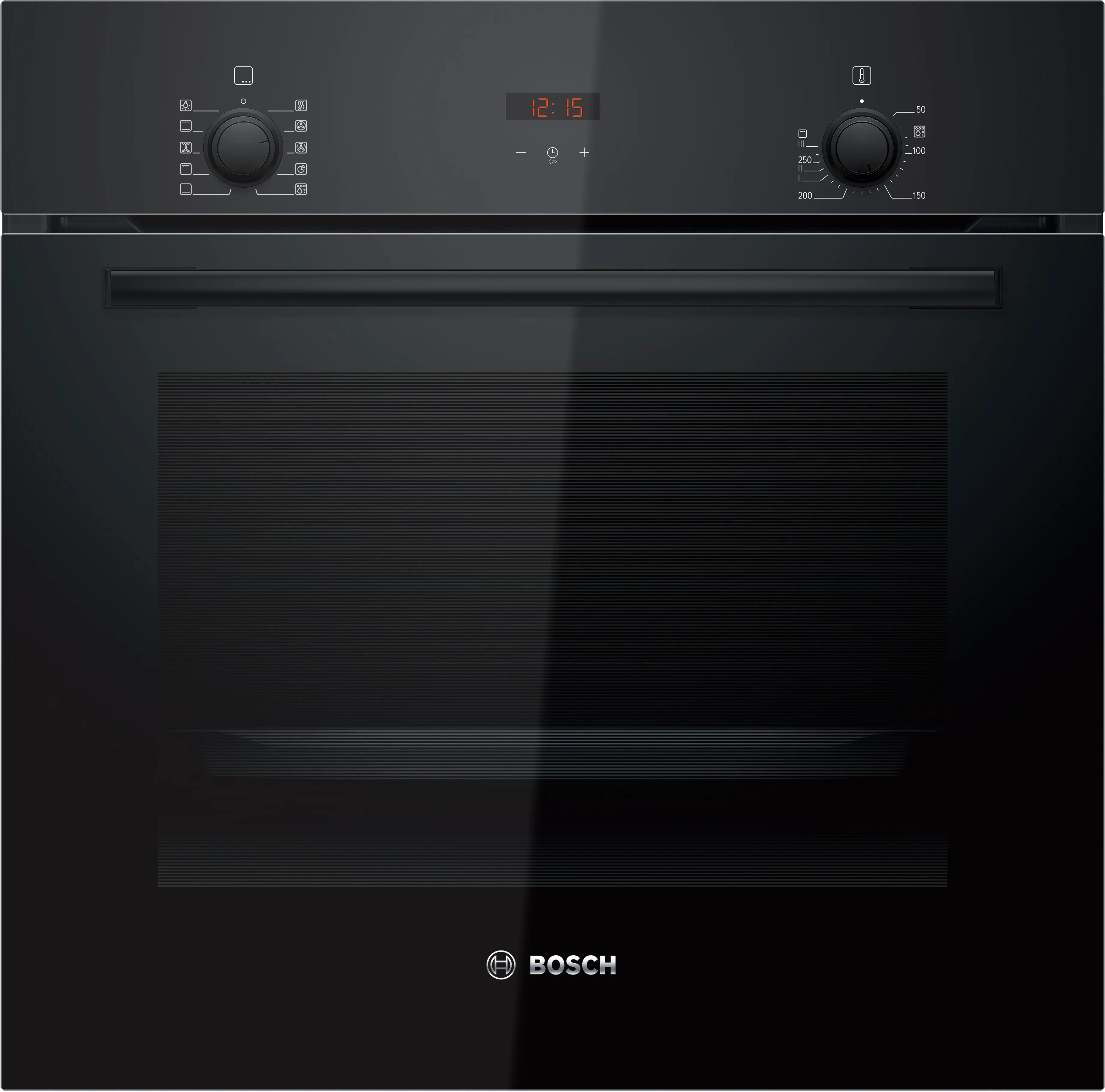 Bosch Serie 2 Ankastre Fırın 60 x 60 cm Siyah HBF512BB1T
