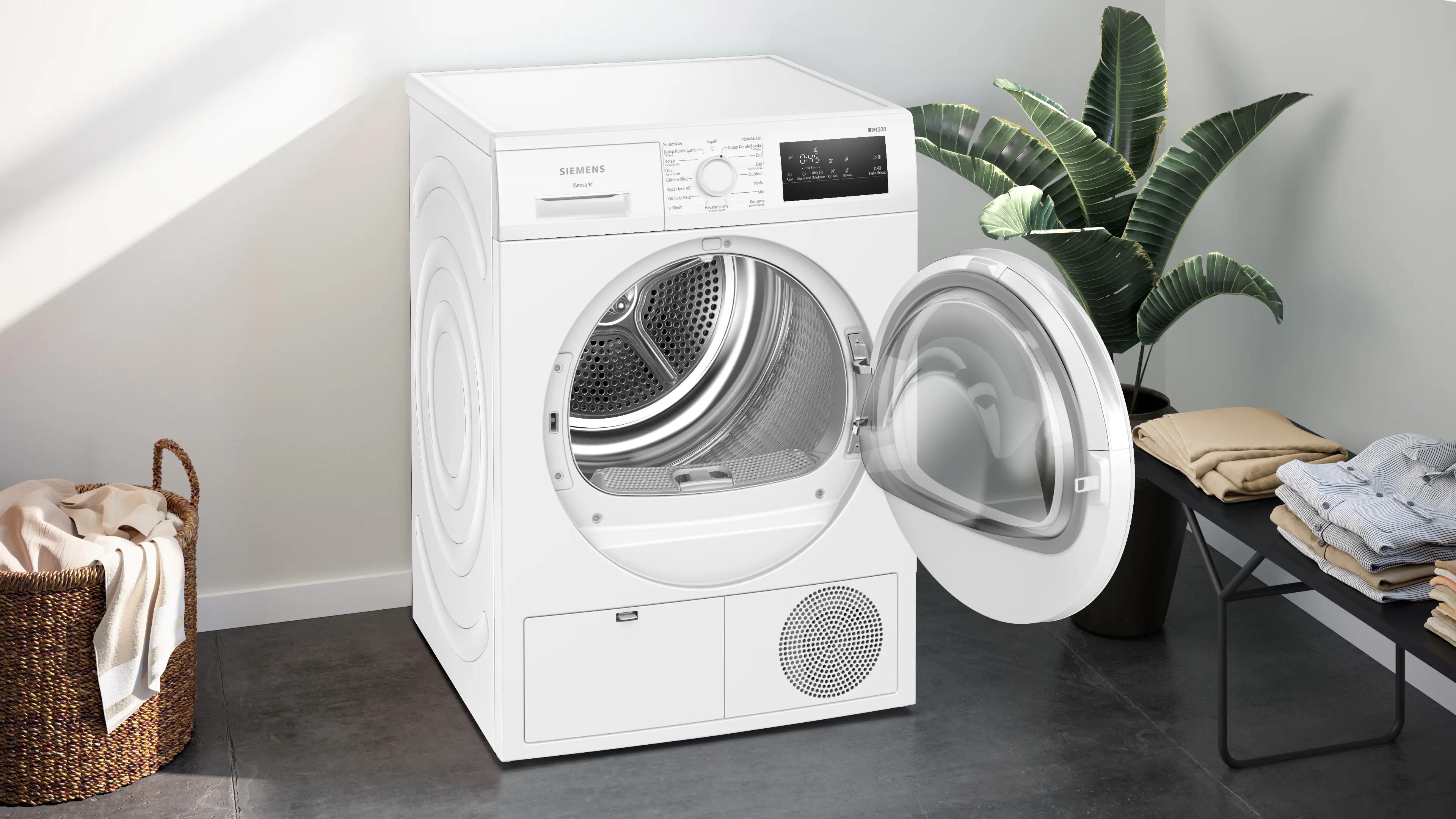 SIEMENS iQ300 Isı Pompalı Kurutma Makinesi 8 kg WT00H201TR - görsel 4
