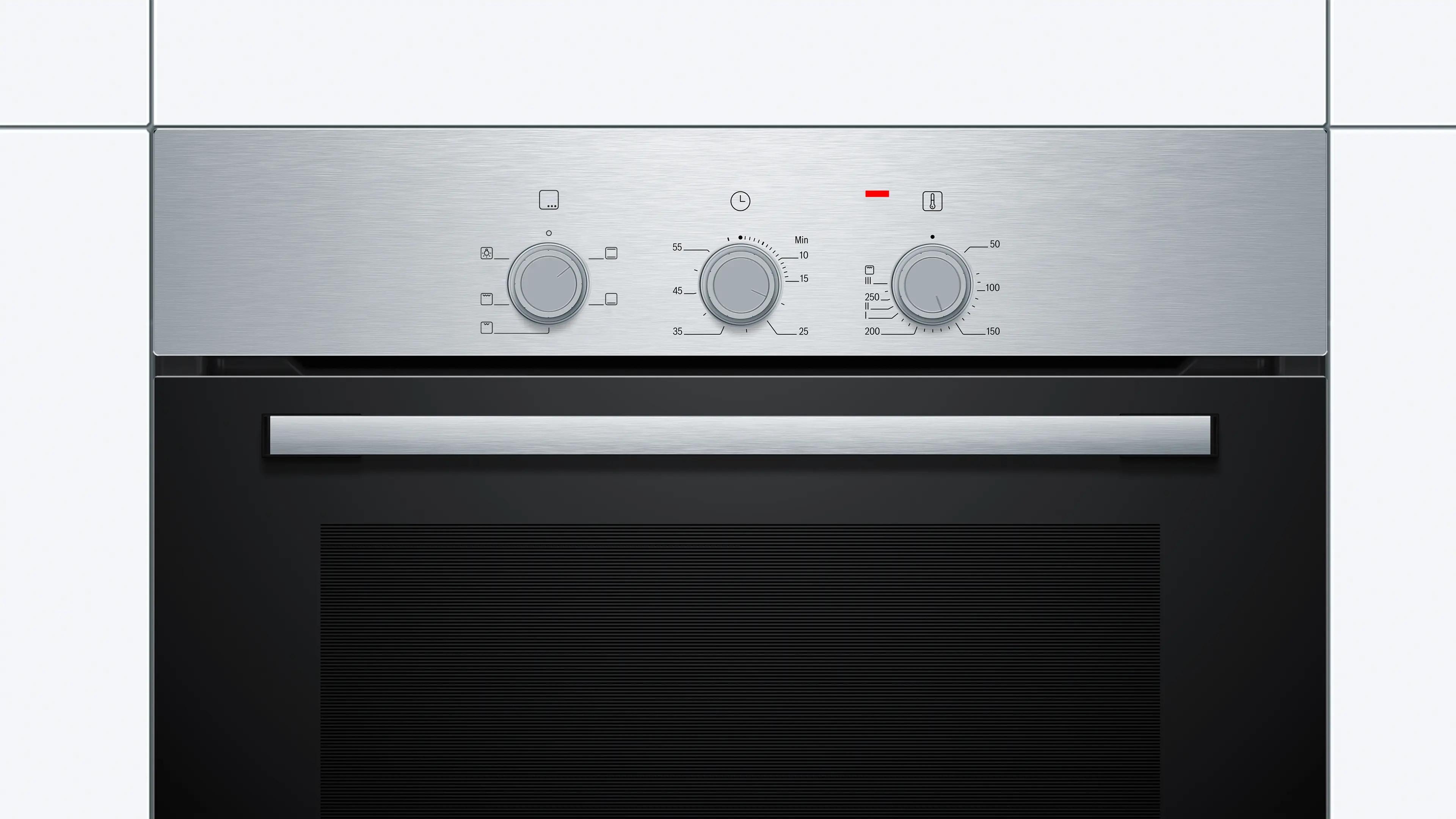 Bosch Serie 2 Ankastre Fırın 60 x 60 cm Inox HBF011BR0T - görsel 2