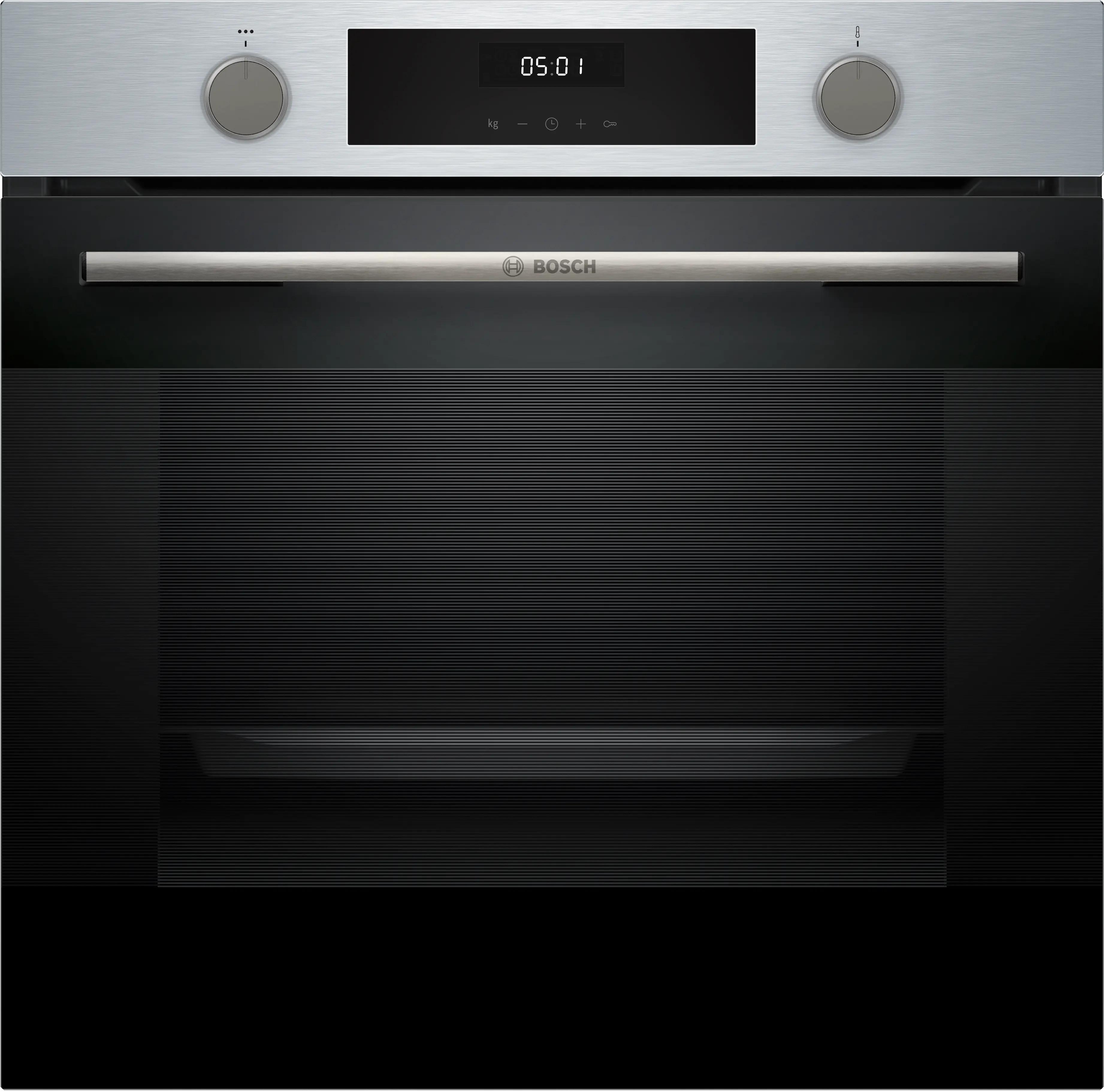 Bosch Serie 4 Buhar Destekli Ankastre Fırın 60 x 60 cm Inox HUA717BR0T