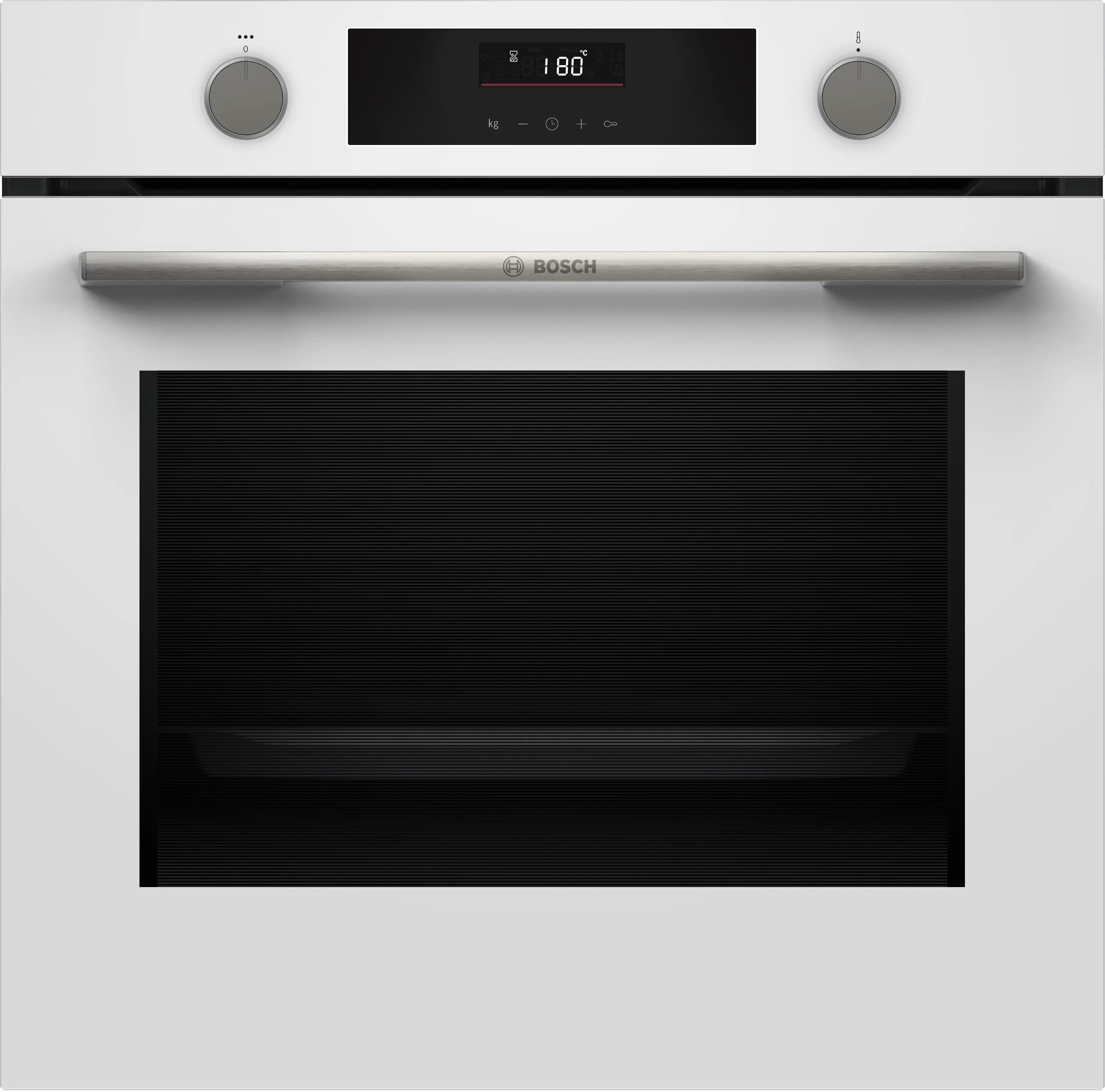 Bosch Serie 4 Buhar Destekli Ankastre Fırın 60 x 60 cm Beyaz HUA736EV0T