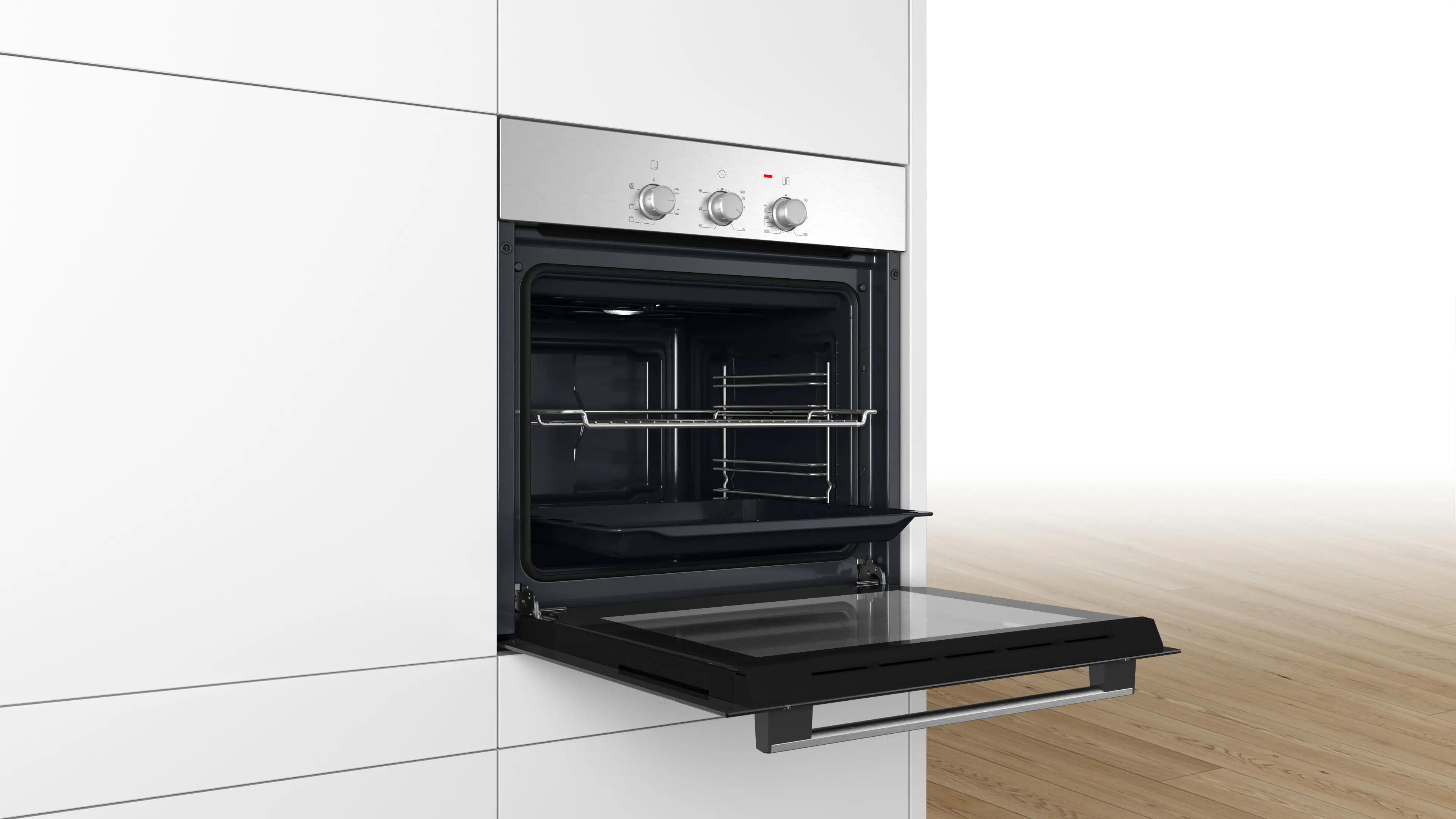 Bosch Serie 2 Ankastre Fırın 60 x 60 cm Inox HBF011BR0T - görsel 3