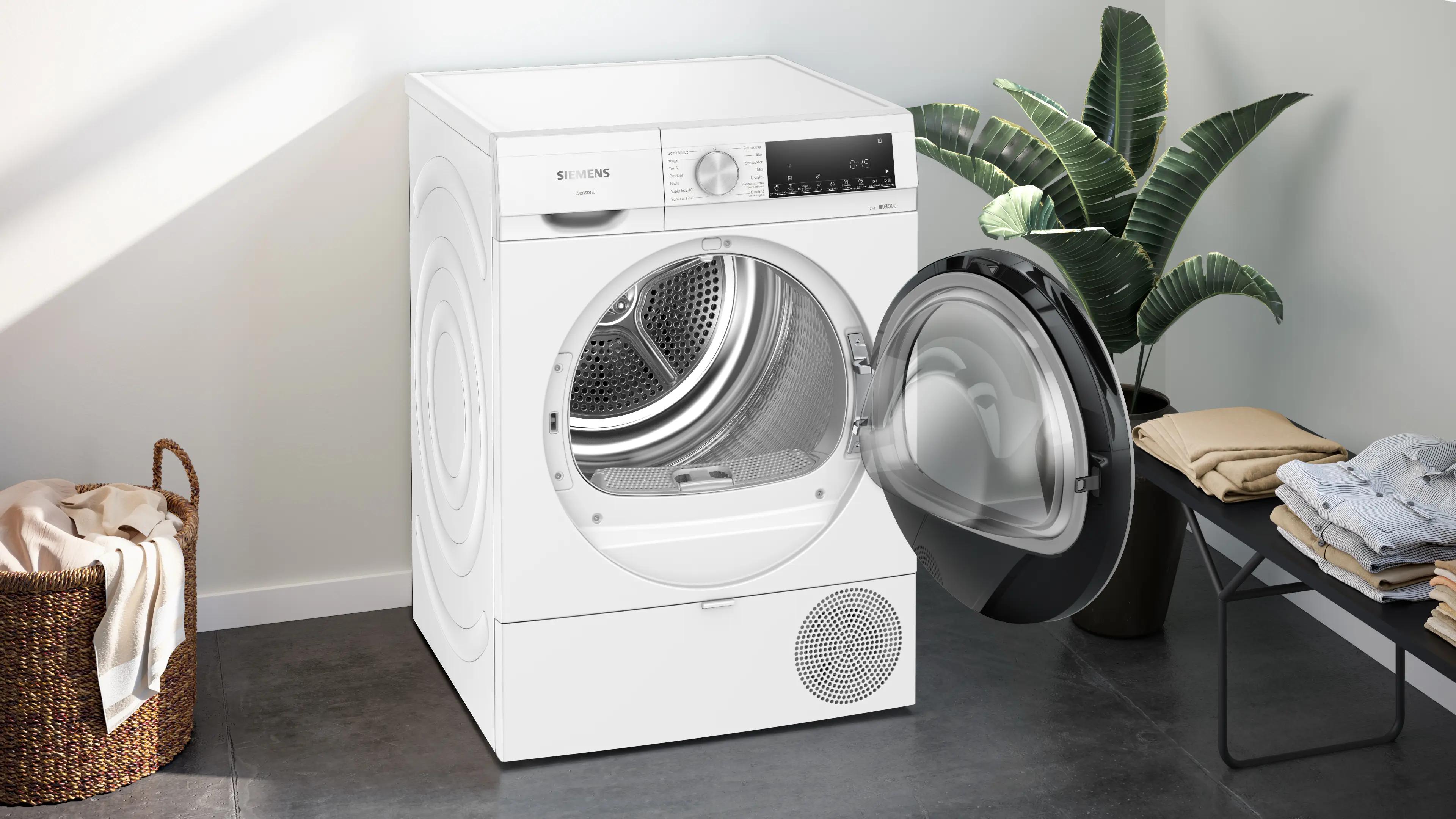 SIEMENS iQ300 Isı Pompalı Kurutma Makinesi 9 kg WQ42A201TR - görsel 3