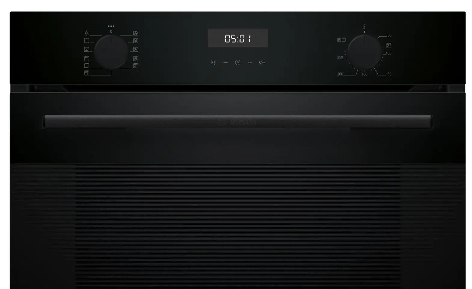 Bosch Serie 4 Buhar Destekli Ankastre Fırın 60 x 60 cm Siyah HUA717BA0T - görsel 2