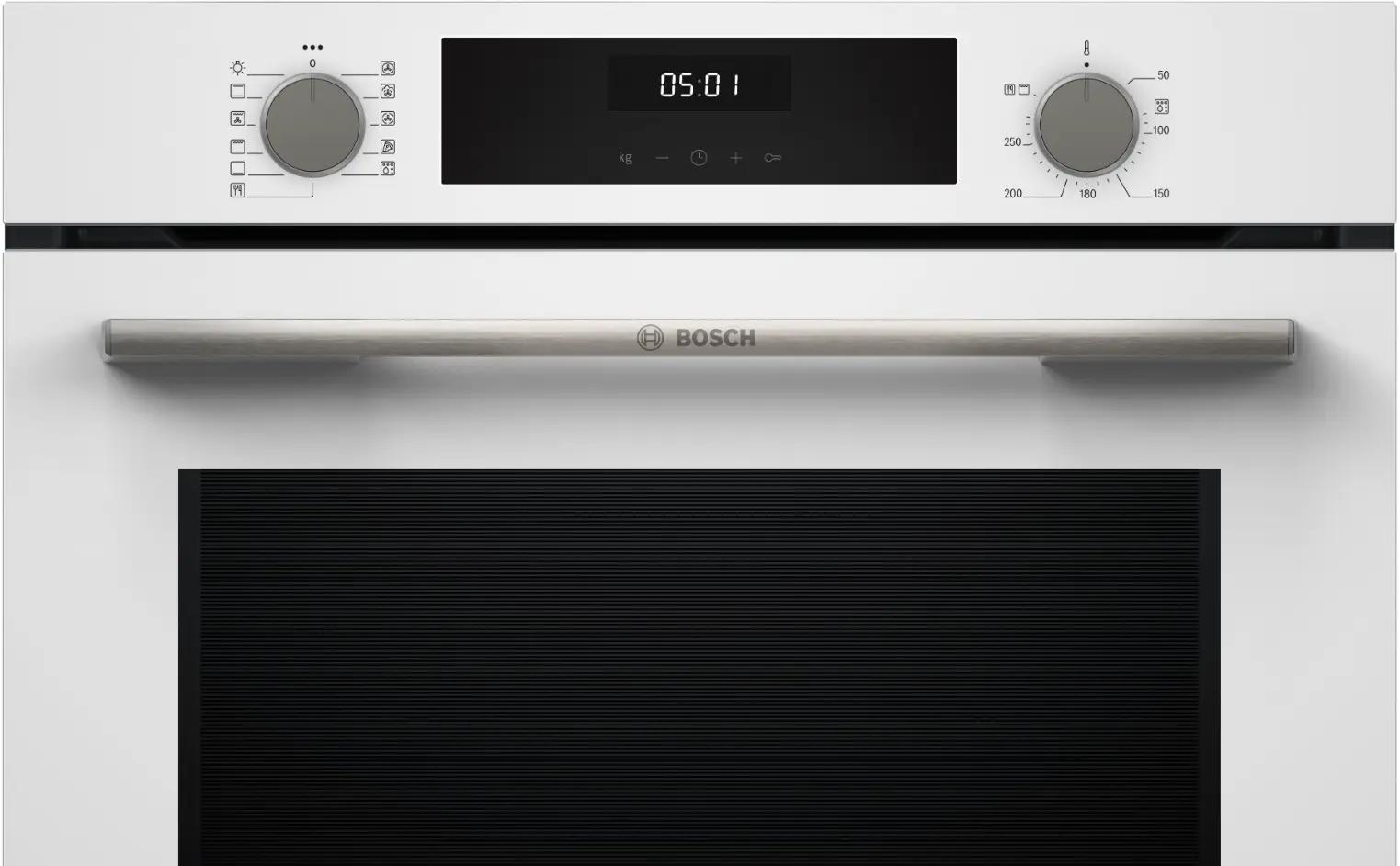Bosch Serie 4 Buhar Destekli Ankastre Fırın 60 x 60 cm Beyaz HUA717BV0T - görsel 2