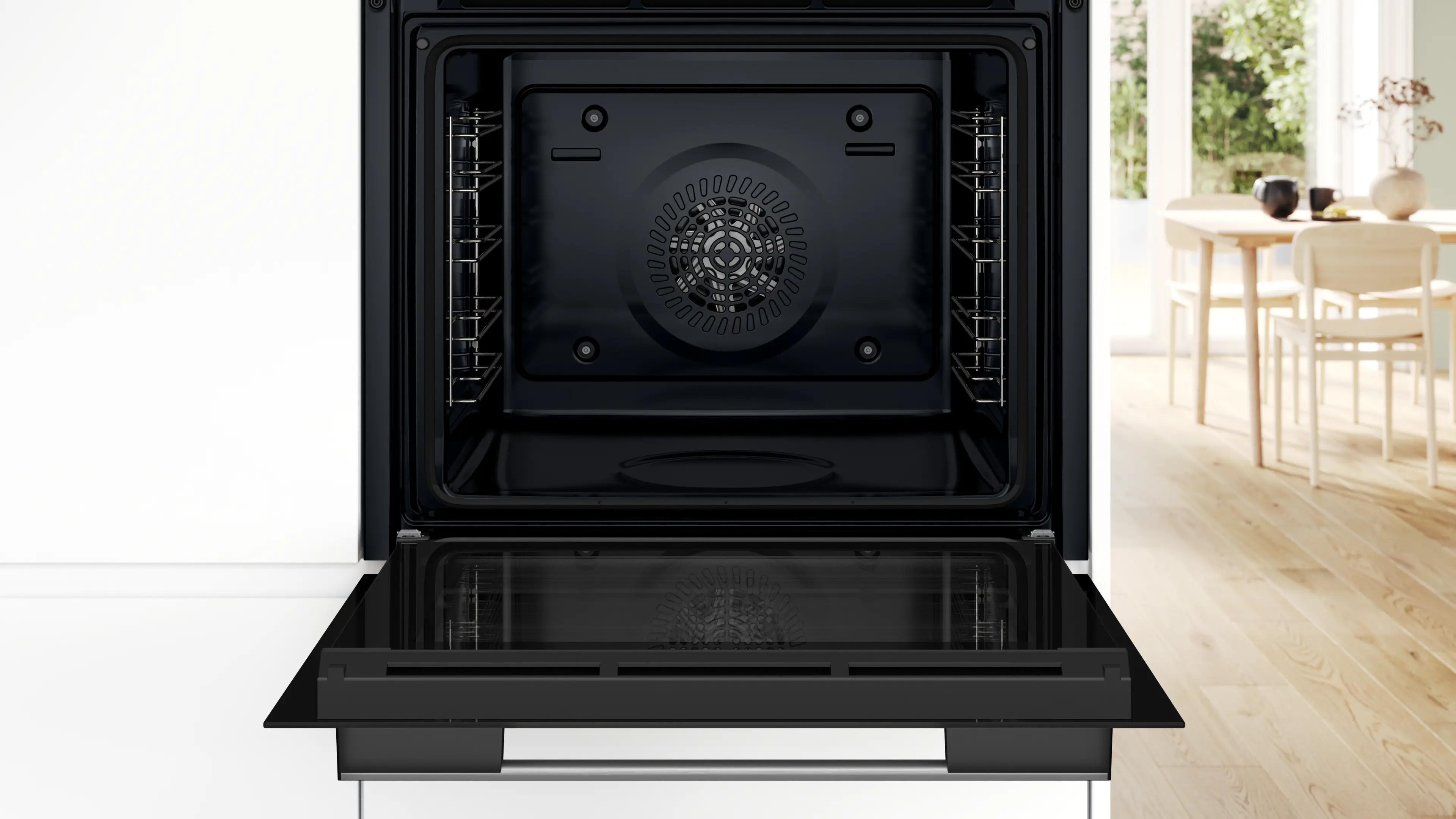 Bosch Serie 4 Buhar Destekli Ankastre Fırın 60 x 60 cm Inox HUA717BR0T - görsel 4