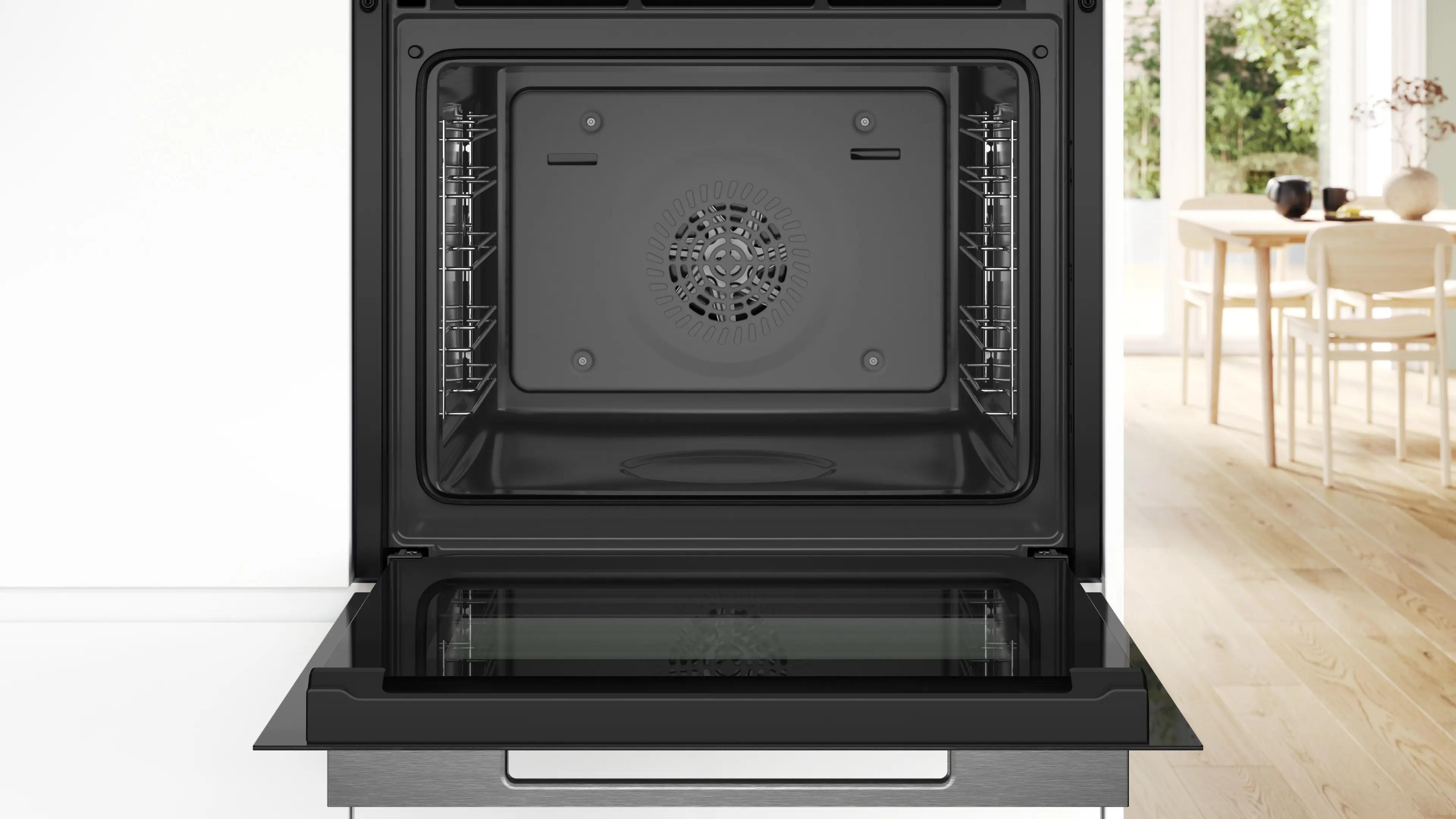 Bosch Serie 8 Ankastre Fırın 60 x 60 cm Beyaz HBG7341W1 - görsel 2