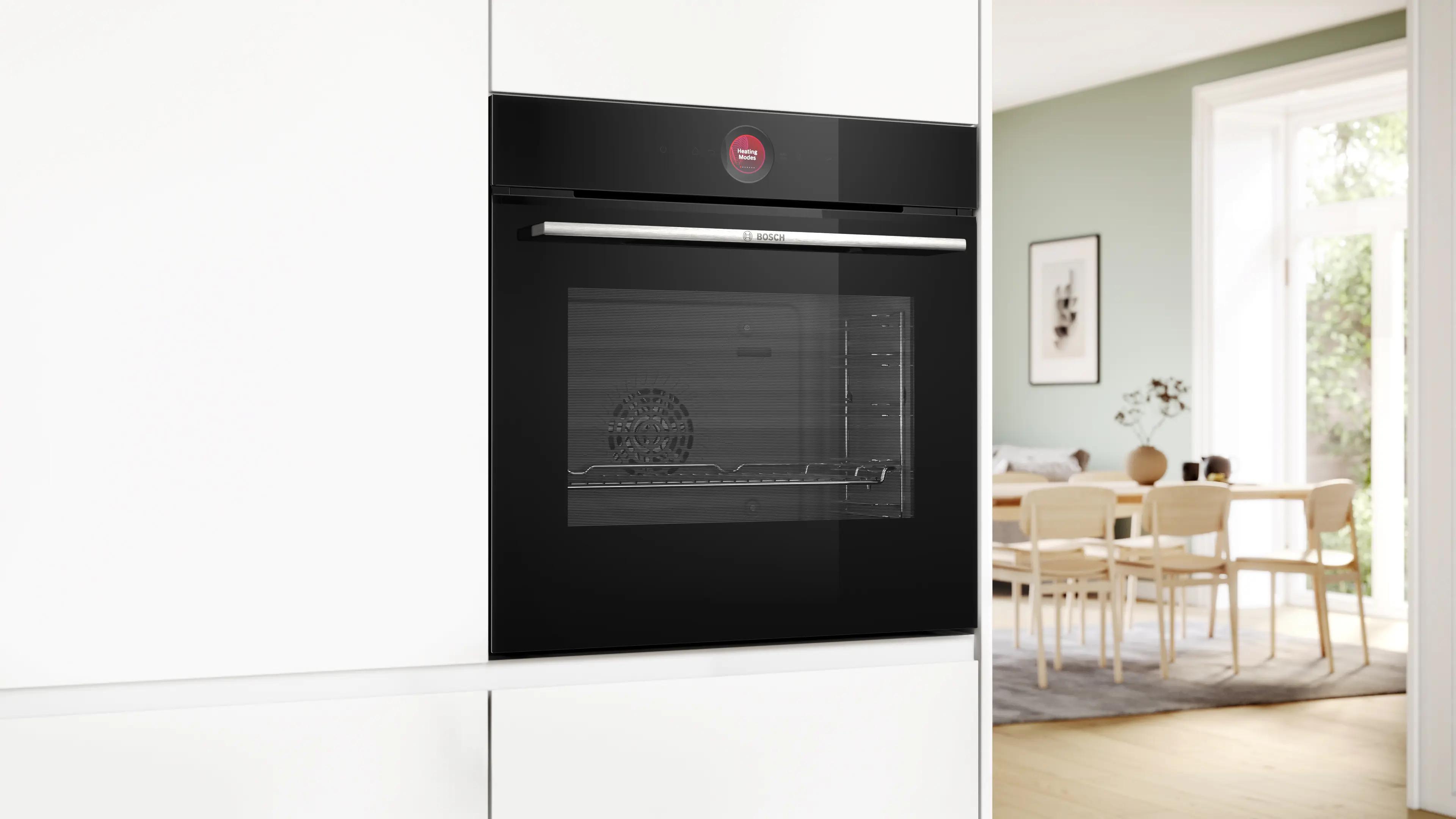 Bosch Serie 8 Ankastre Fırın 60 x 60 cm Siyah HBG7563B1 - görsel 3