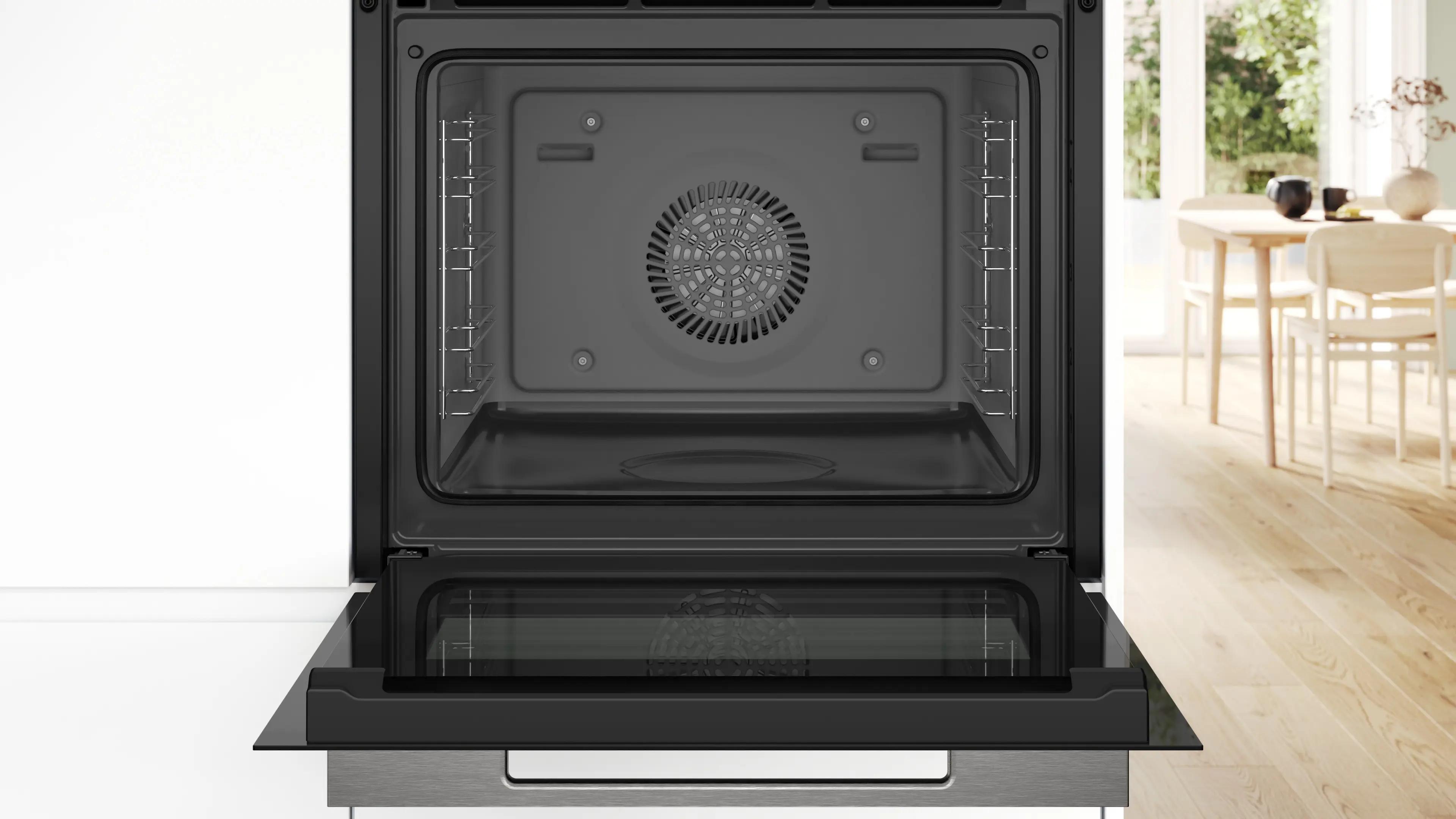 Bosch Serie 8 Ankastre Fırın 60 x 60 cm Siyah HBG7563B1 - görsel 4
