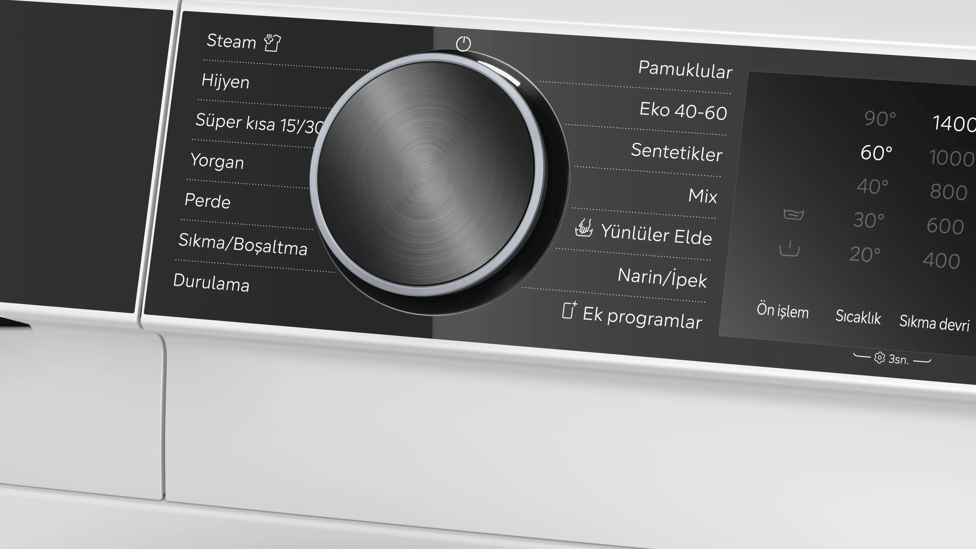 SIEMENS iQ500 Çamaşır Makinesi 11 kg maks. 1400 dev./dak. WG64K2Z0TR - görsel 3