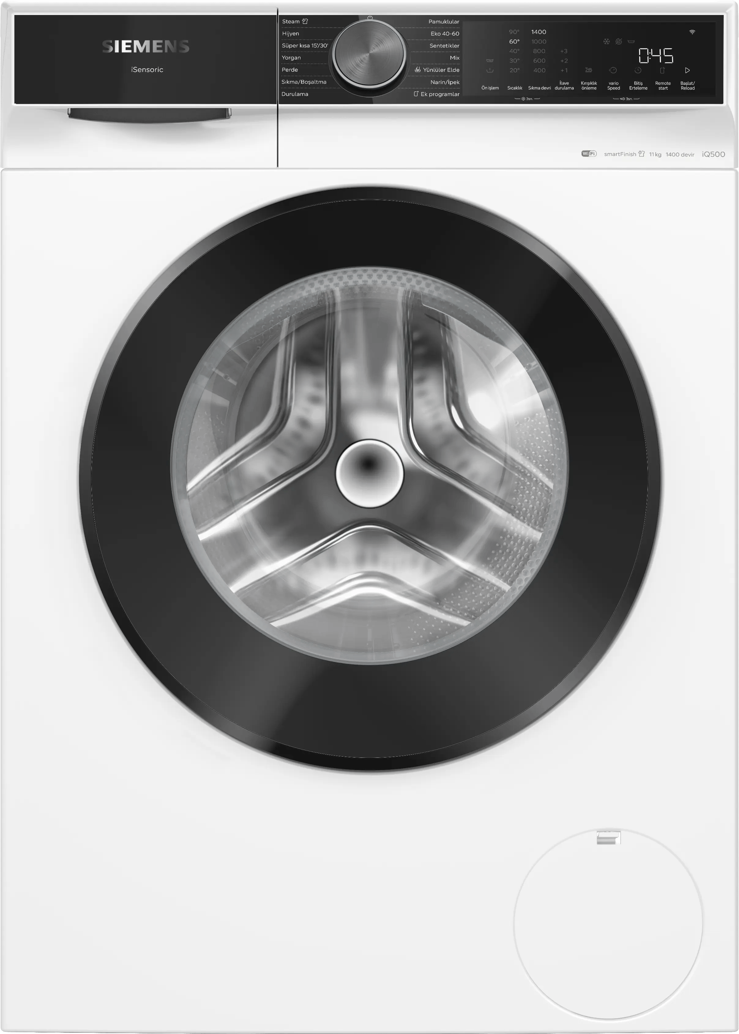 SIEMENS iQ500 Çamaşır Makinesi 11 kg maks. 1400 dev./dak. WG64K2Z0TR