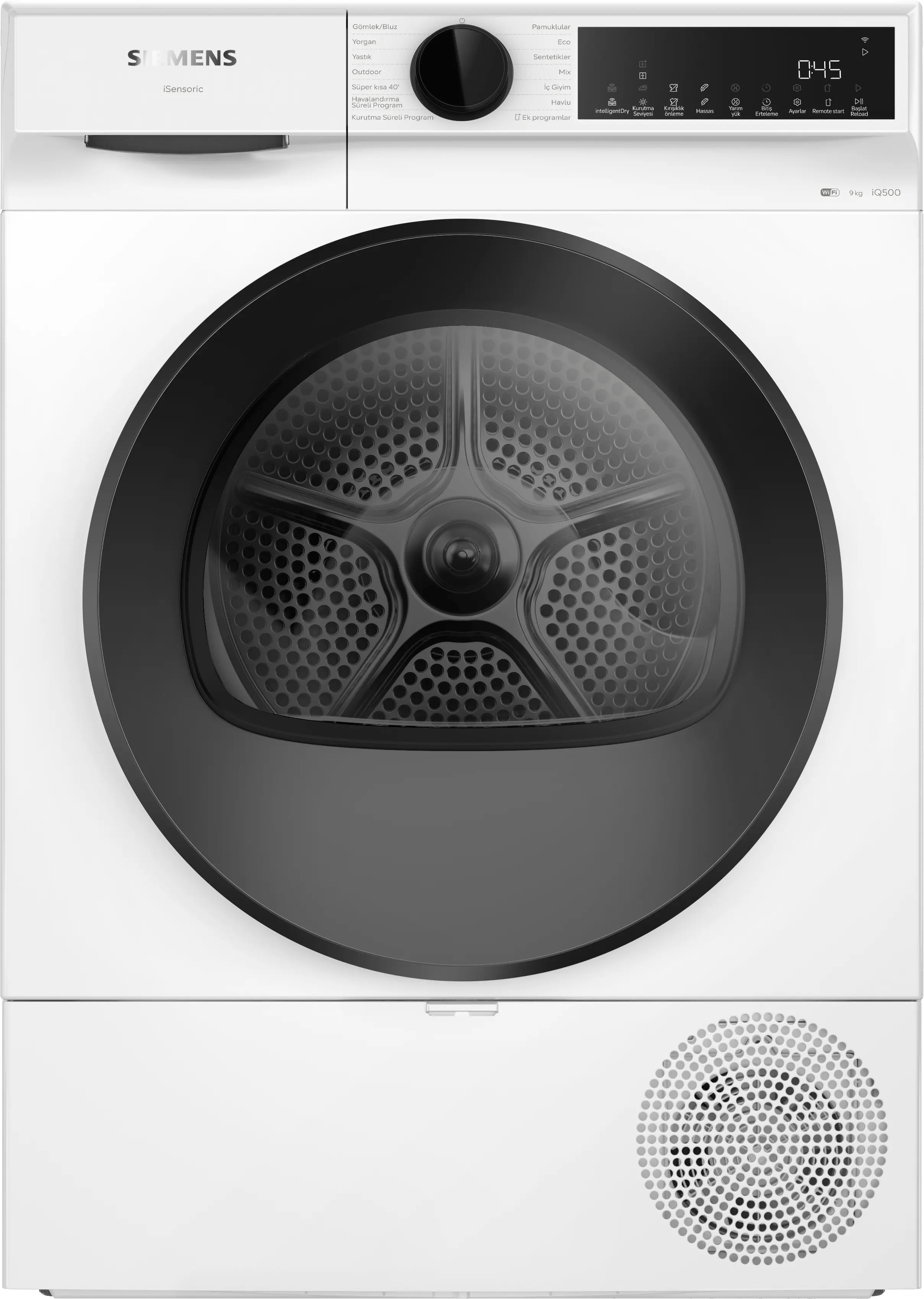SIEMENS iQ500 Isı Pompalı Kurutma Makinesi 9 kg WQ42J200TR