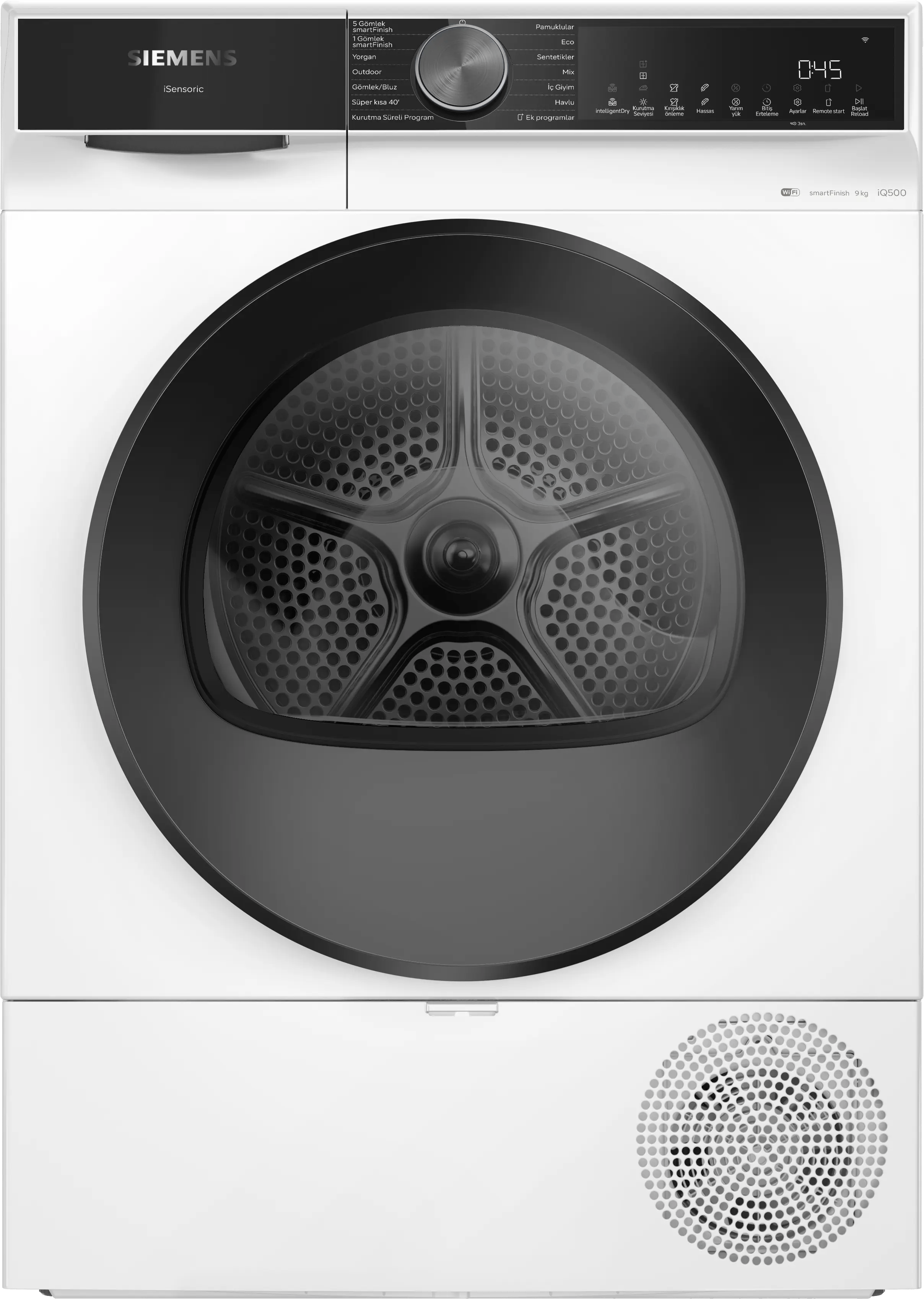 SIEMENS iQ500 Isı Pompalı Kurutma Makinesi 9 kg WQ43J2C0TR