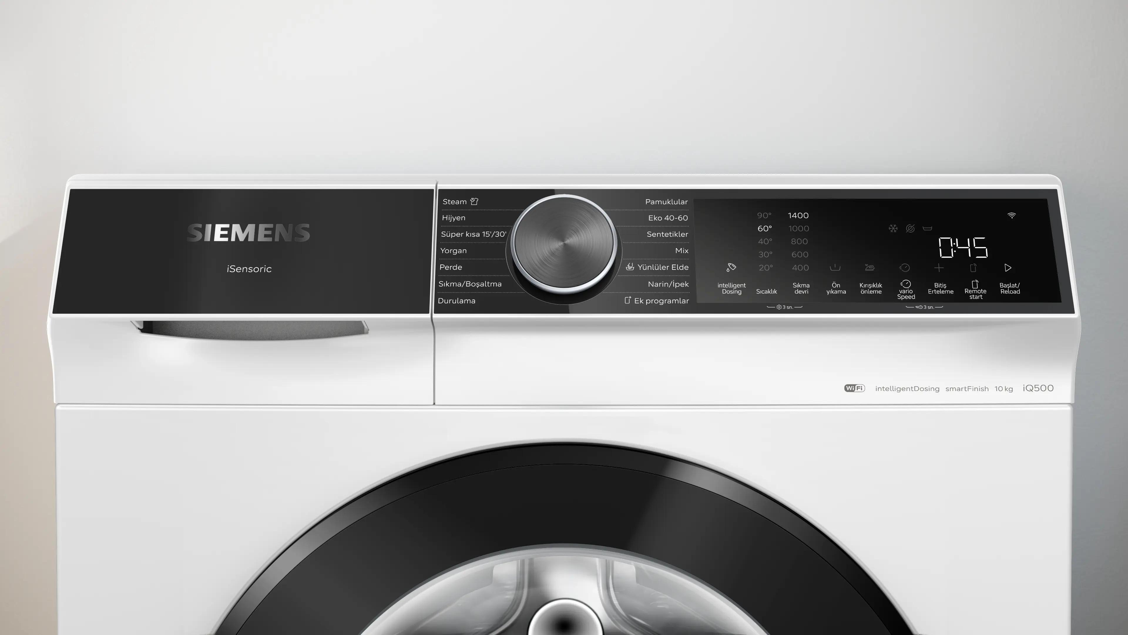 SIEMENS iQ500 Çamaşır Makinesi 10 kg maks. 1400 dev./dak. WG54K2Y0TR - görsel 2