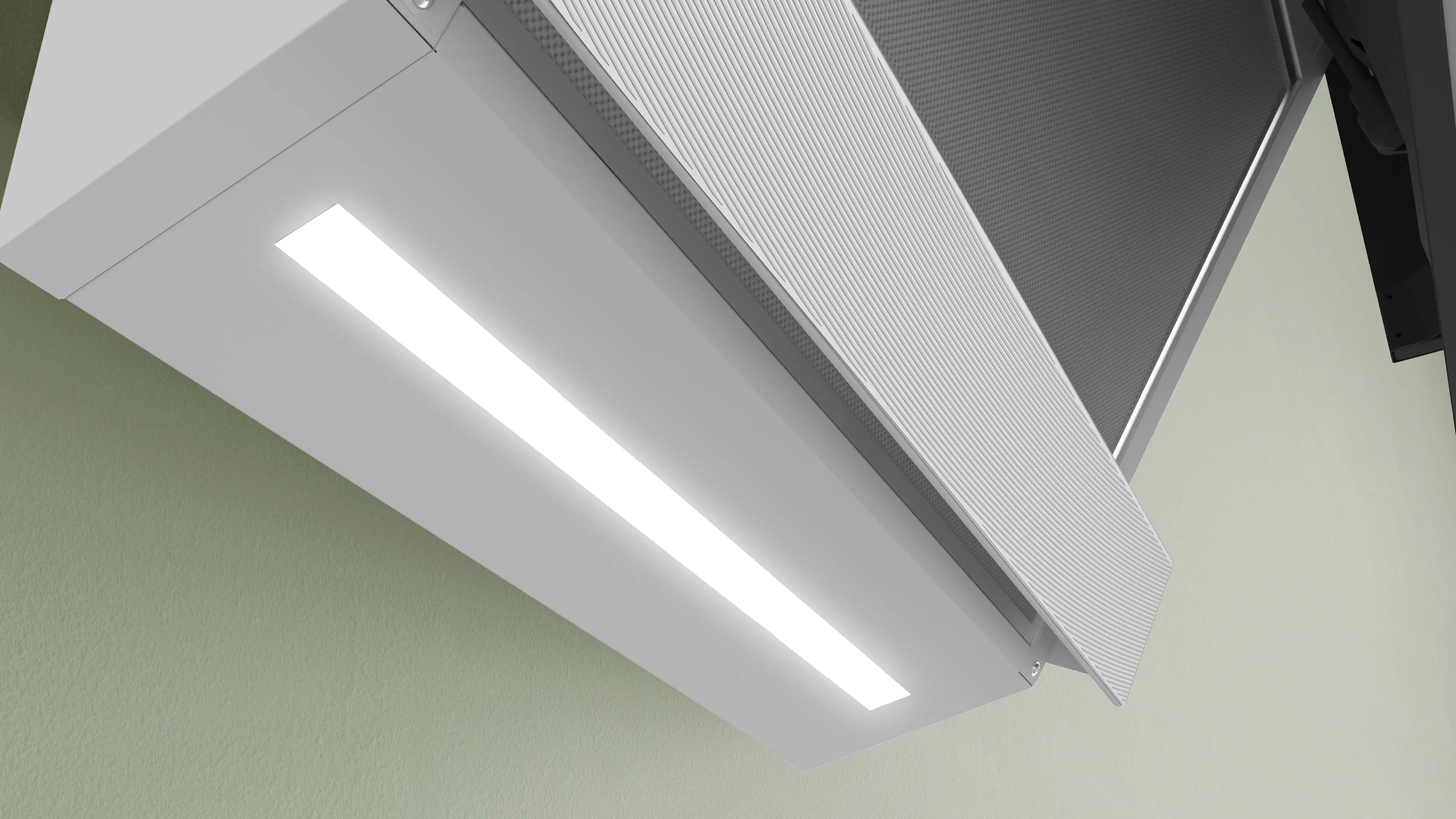 Bosch Serie 8 Duvar Tipi Davlumbaz 60 cm Beyaz Cam Yüzey, Beyaz DWK68PK20T - görsel 2
