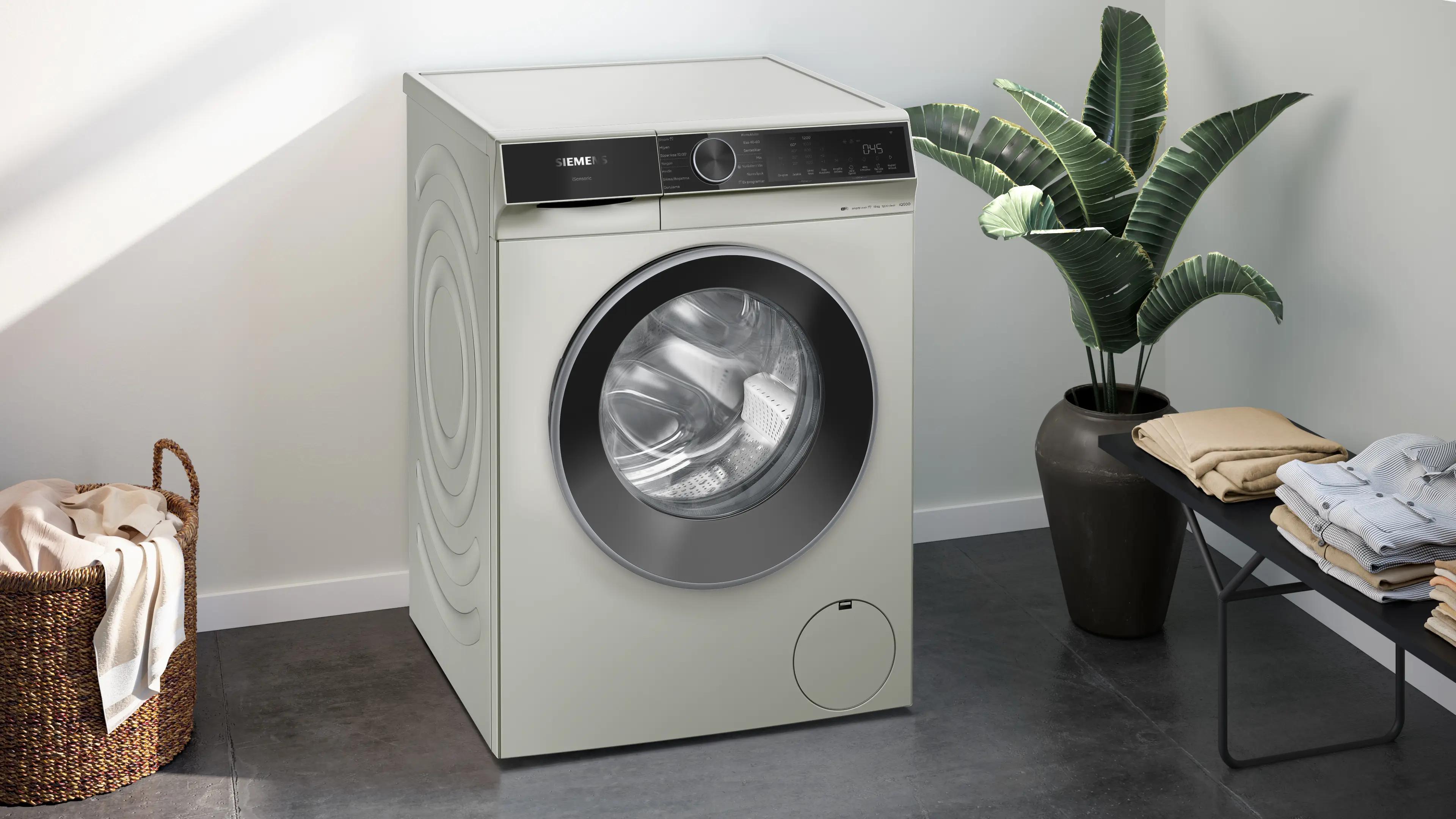 SIEMENS iQ500 Çamaşır Makinesi 10 kg maks. 1200 dev./dak., Gümüş WG52K2ZSTR - görsel 5