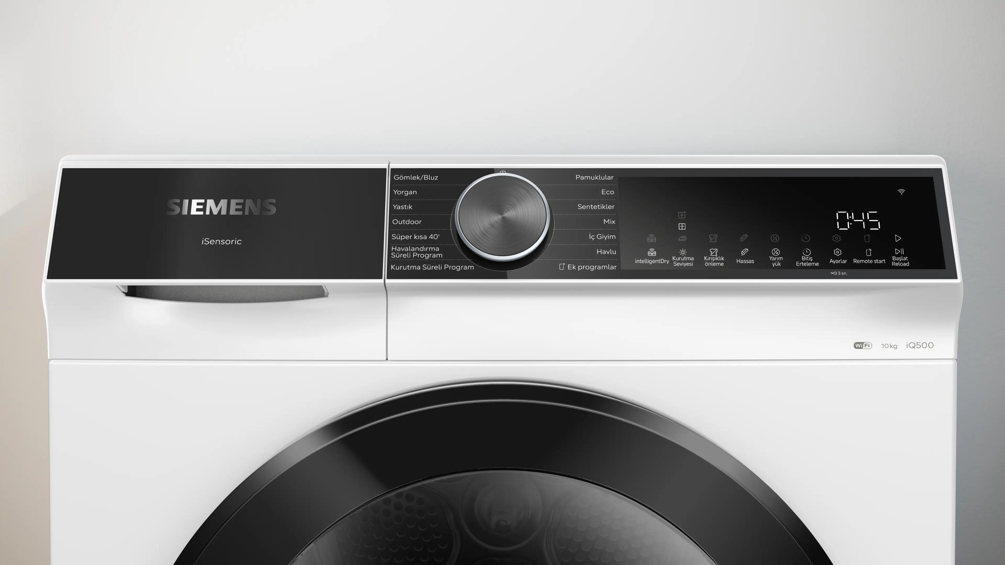 SIEMENS iQ500 Isı Pompalı Kurutma Makinesi 10 kg WQ52K200TR - görsel 2