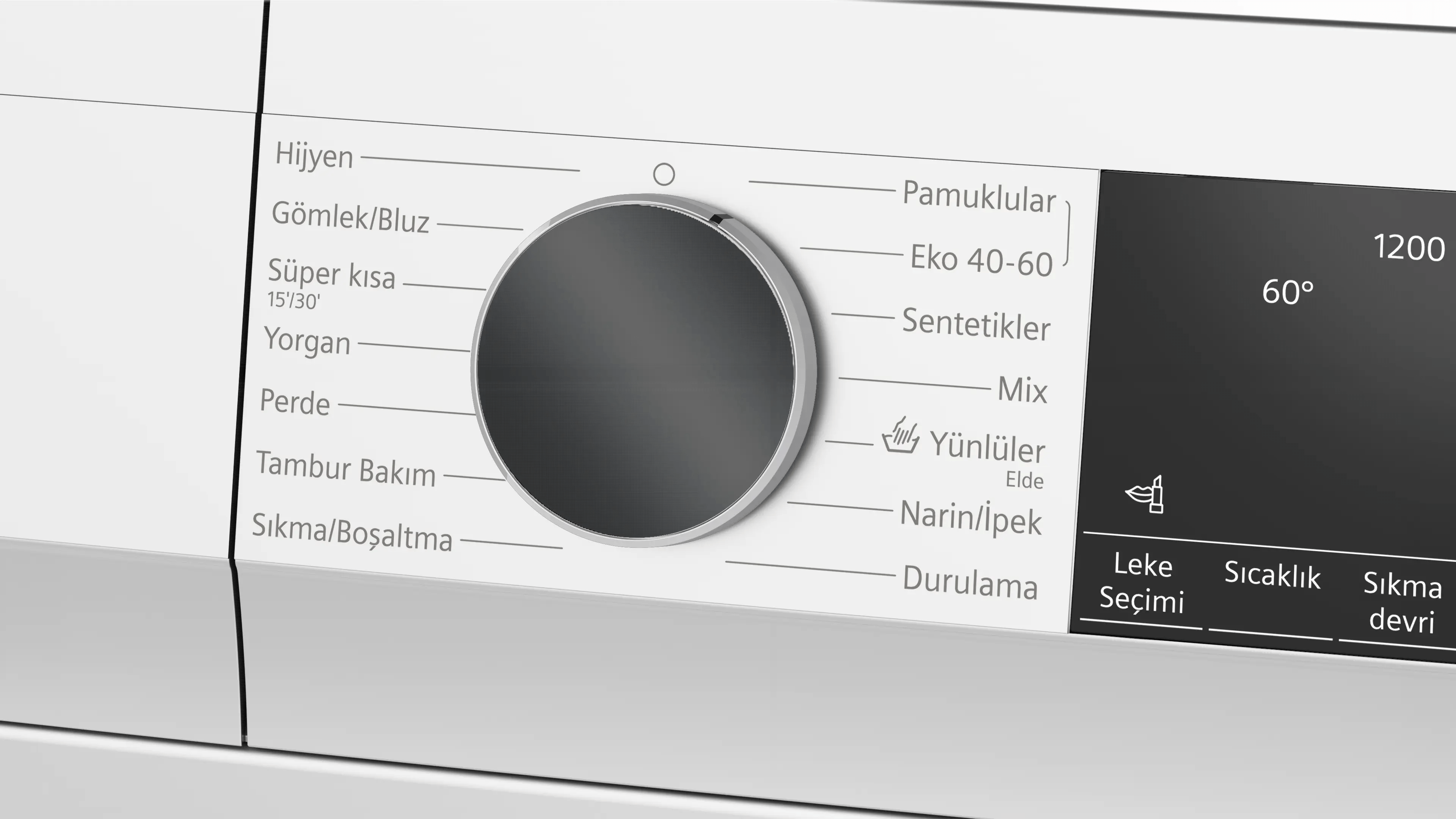 SIEMENS iQ300 Çamaşır Makinesi 9 kg maks. 1200 dev./dak. WG42A2X3TR - görsel 5