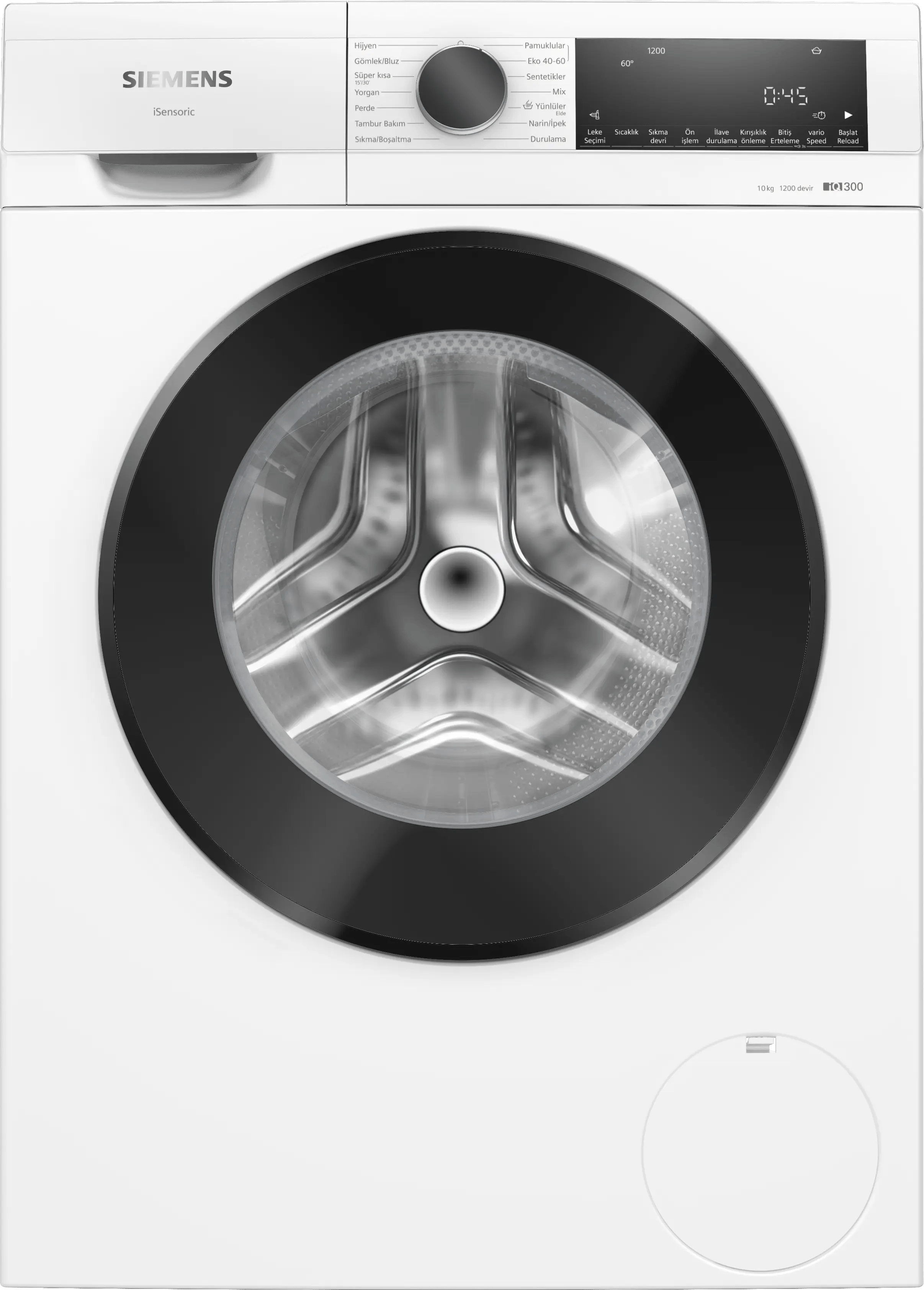 SIEMENS iQ300 Çamaşır Makinesi 10 kg maks. 1200 dev./dak. WG52A203TR