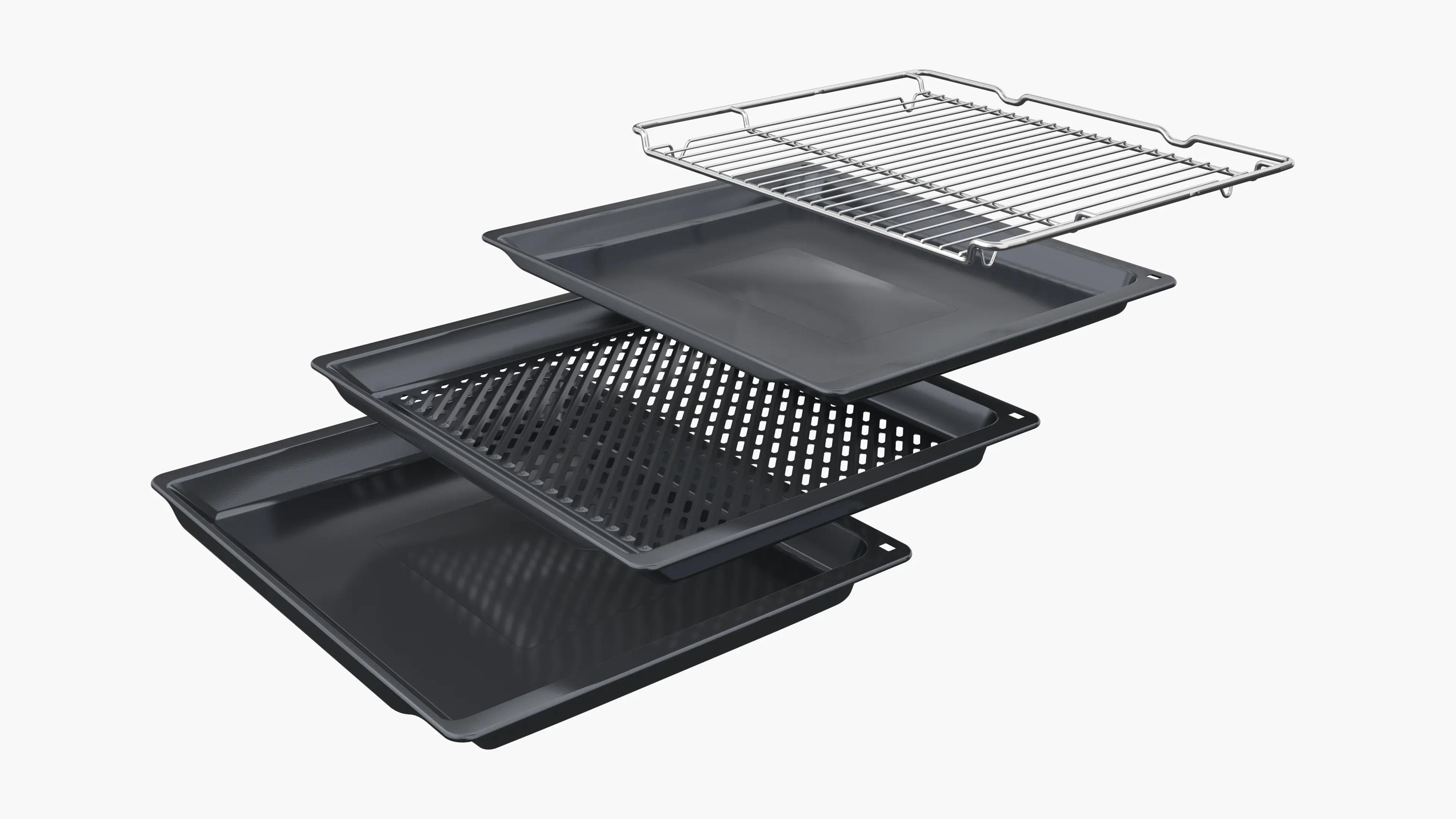 Bosch Serie 8 Ankastre Fırın 60 x 60 cm Siyah HBG7563B1 - görsel 5
