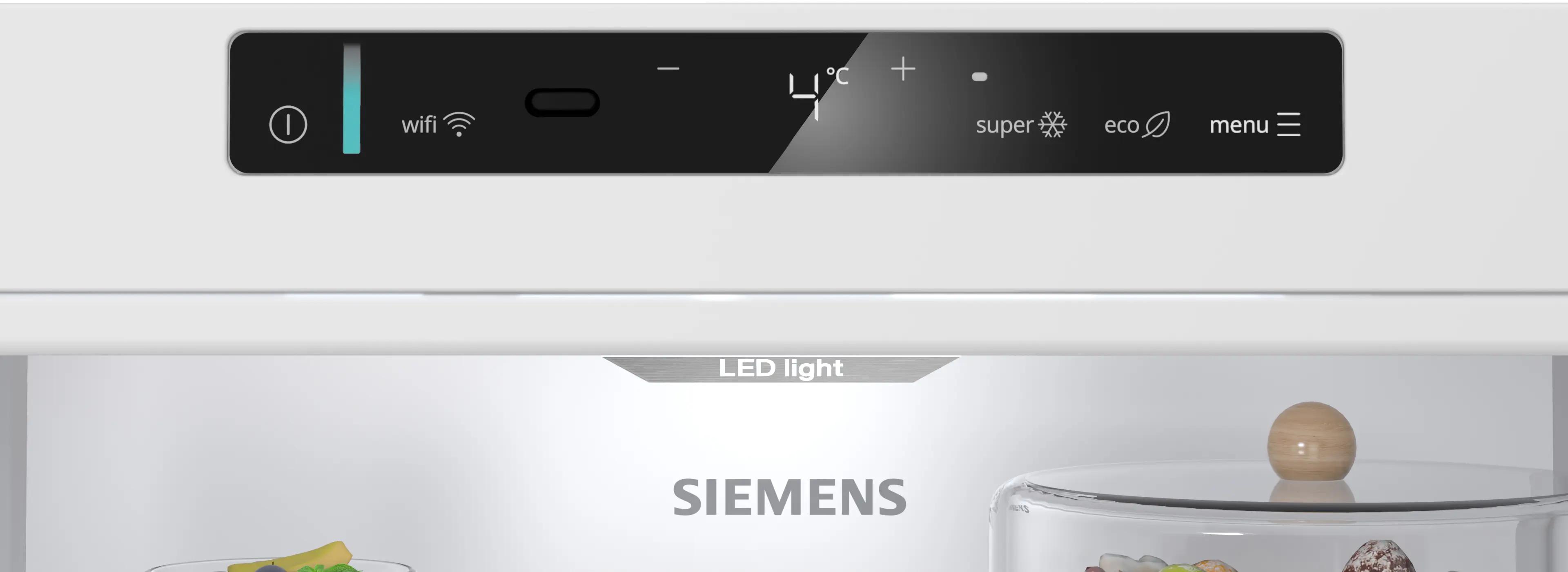 SIEMENS iQ300 Alttan Donduruculu Buzdolabı 186.2 x 69.5 cm Mat çelik KG56NVPD0N - görsel 5