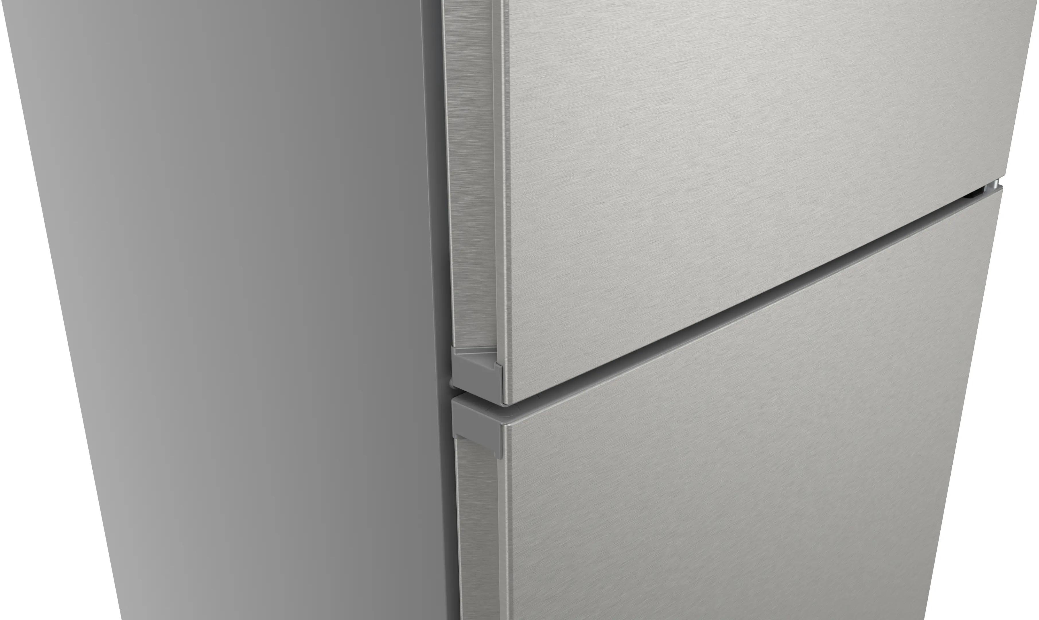 SIEMENS iQ300 Alttan Donduruculu Buzdolabı 186.2 x 69.5 cm Mat çelik KG56NVPD0N - görsel 3