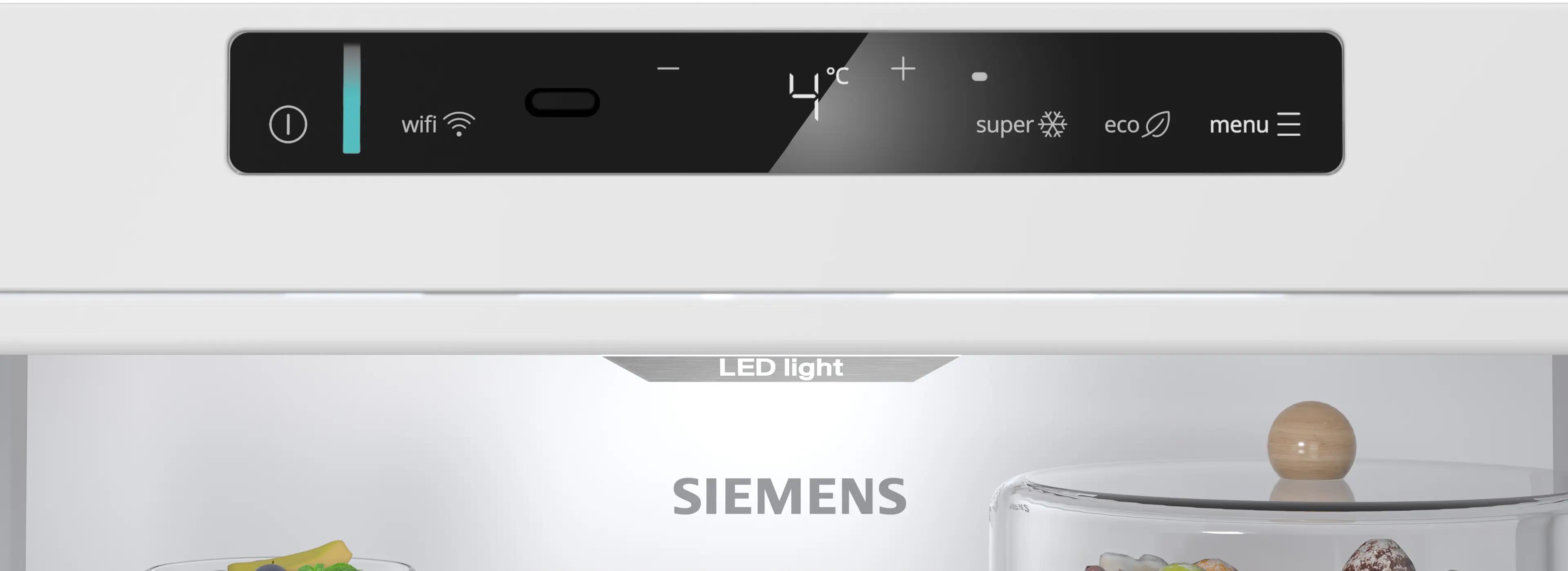 SIEMENS iQ300 Alttan Donduruculu Buzdolabı 186.2 x 69.5 cm Beyaz, Total noFrost KG56NVWD0N - görsel 5