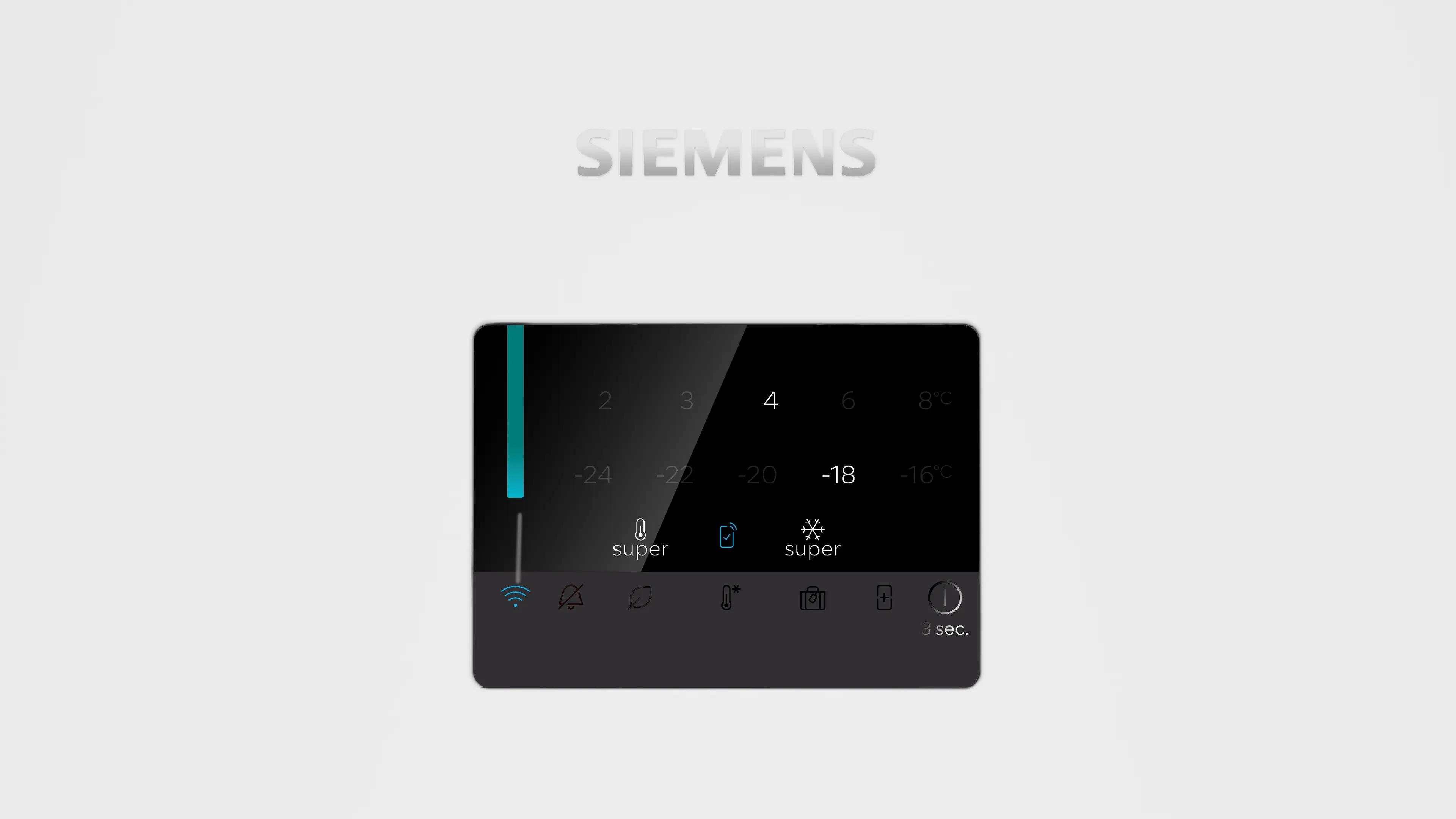 SIEMENS iQ300 Alttan Donduruculu Buzdolabı 186.2 x 69.5 cm Beyaz, Total noFrost KG56NCWD0N - görsel 2