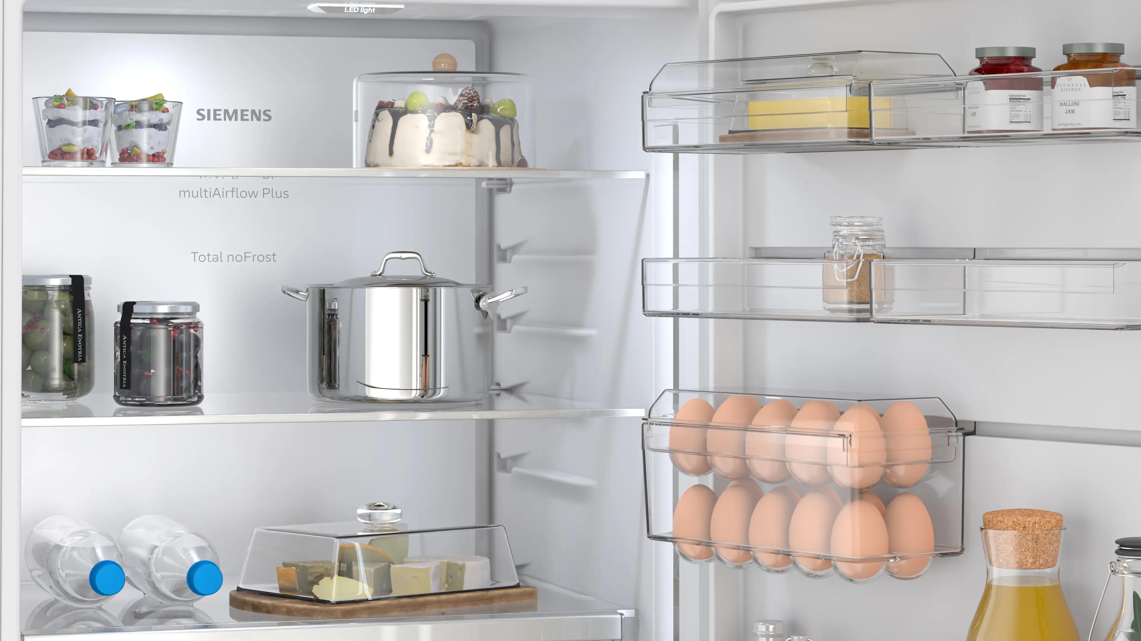 SIEMENS iQ300 Alttan Donduruculu Buzdolabı 186.2 x 69.5 cm Beyaz, Total noFrost KG56NCWD0N - görsel 4