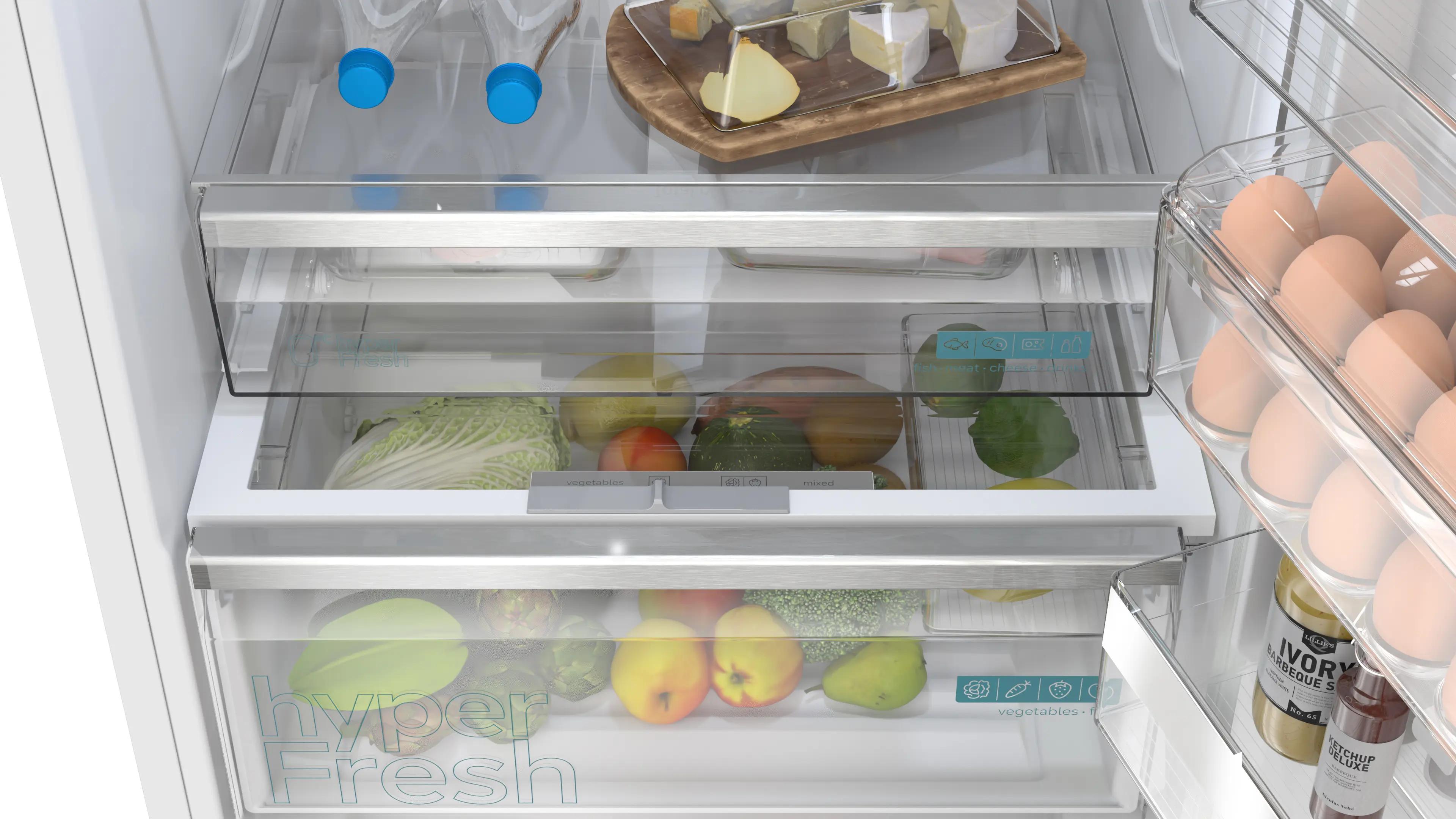 SIEMENS iQ300 Alttan Donduruculu Buzdolabı 186.2 x 69.5 cm Beyaz, Total noFrost KG56NCWD0N - görsel 5